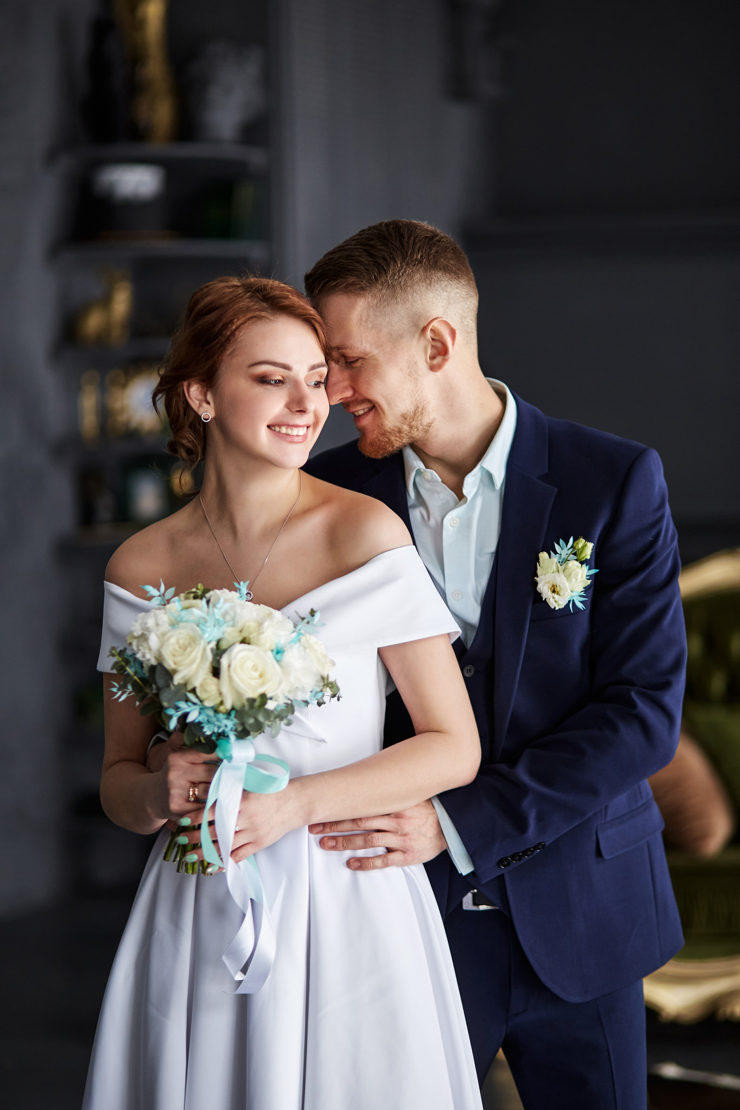 Свадебная съемка в студии. Кокорин Евгений Фотограф