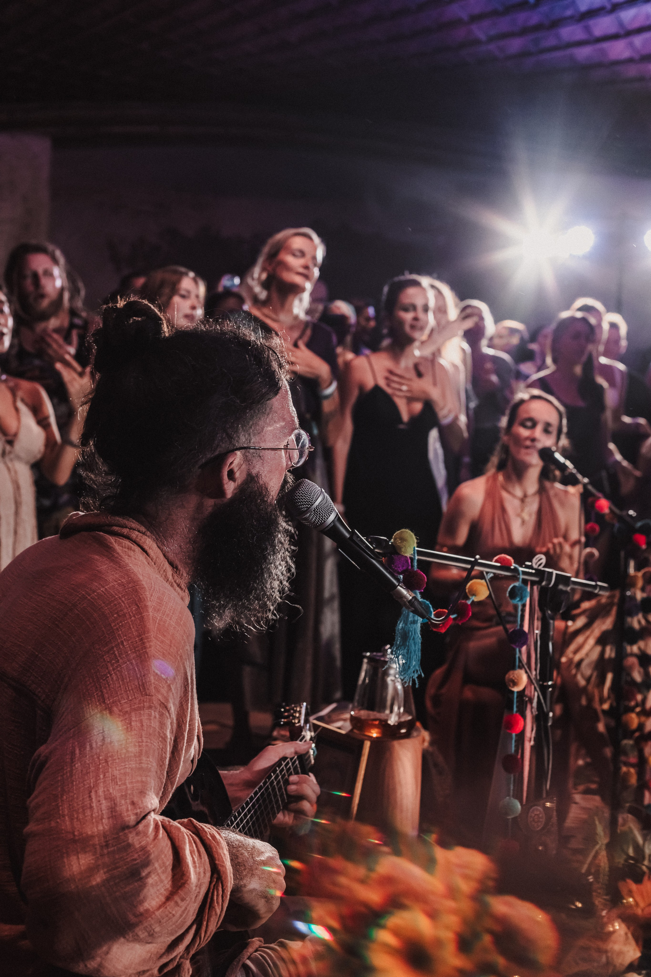 Hanuman Project kirtan at Alchemy march. Mariam Bagdasaryan