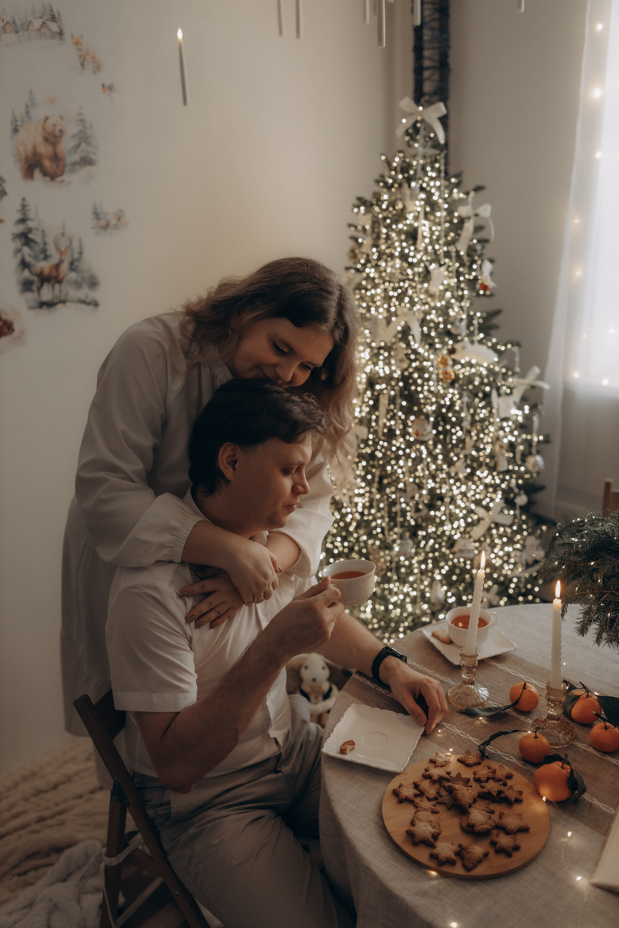 Домашняя история про Лену, Вову и Лею. Фотограф в Петербурге Ольга Стрельченко