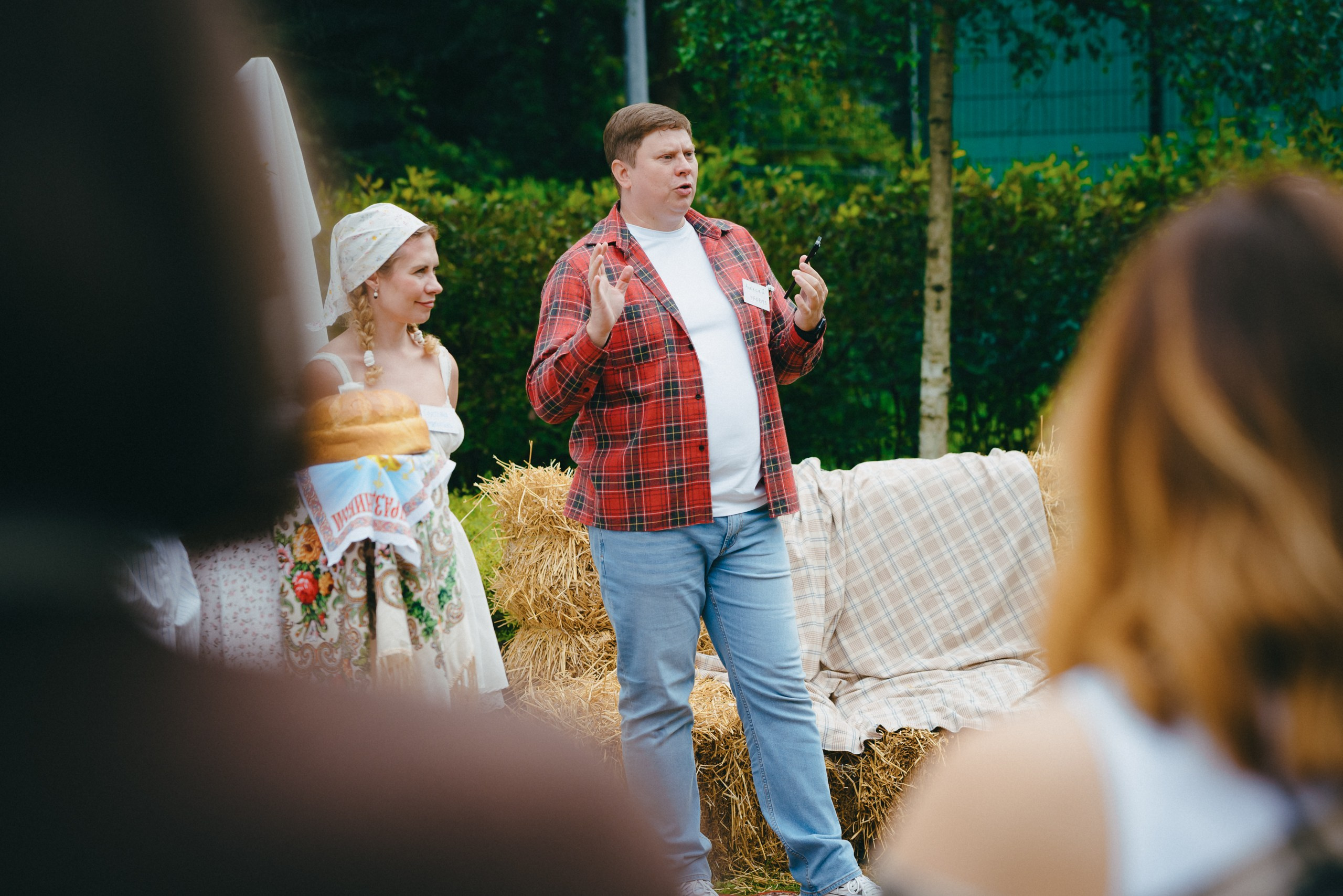 Корпоратив летом под открытым небом. Komonev