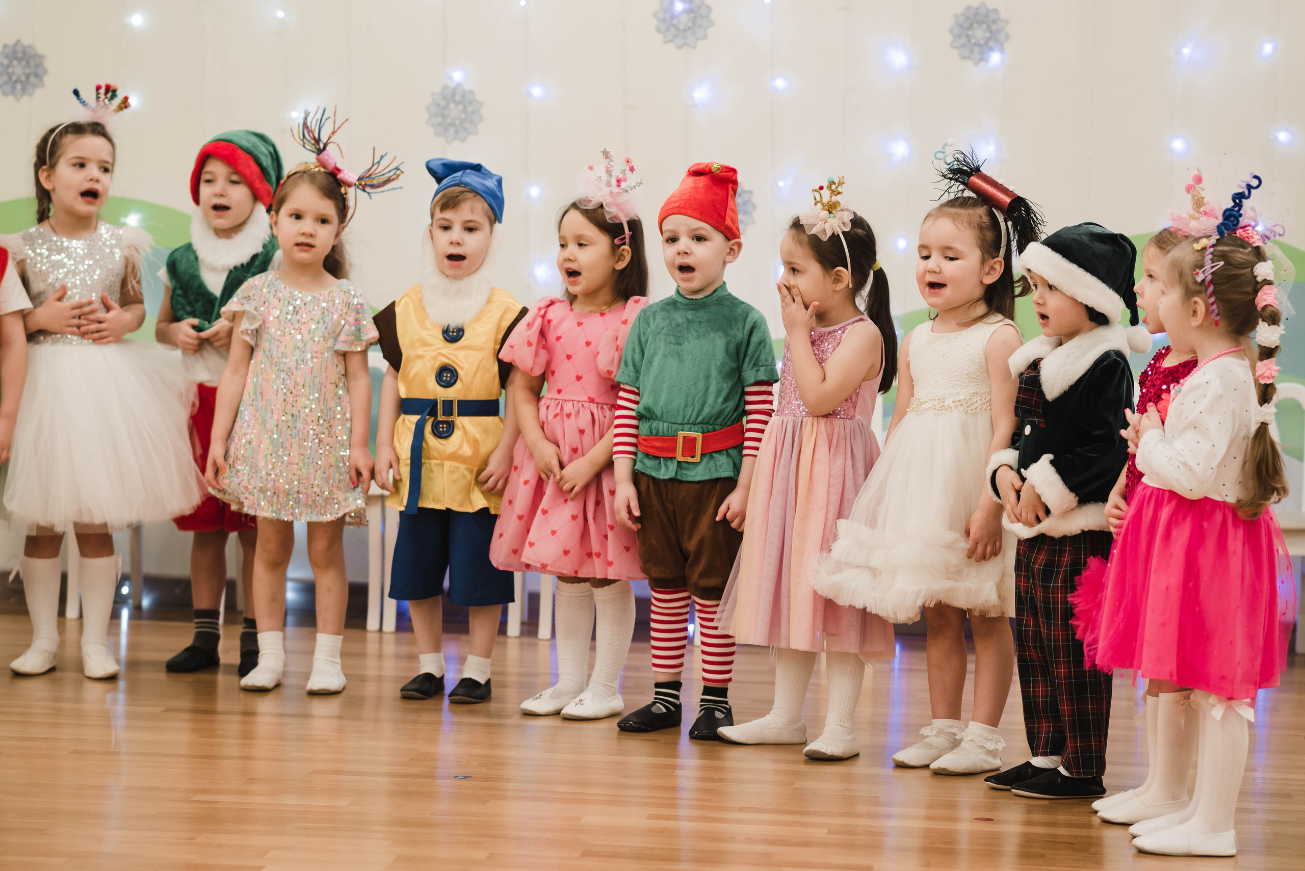 Детский садик Новый год. Фотограф в Москве новорожденные свадьбы семьи Дарья Ларионова