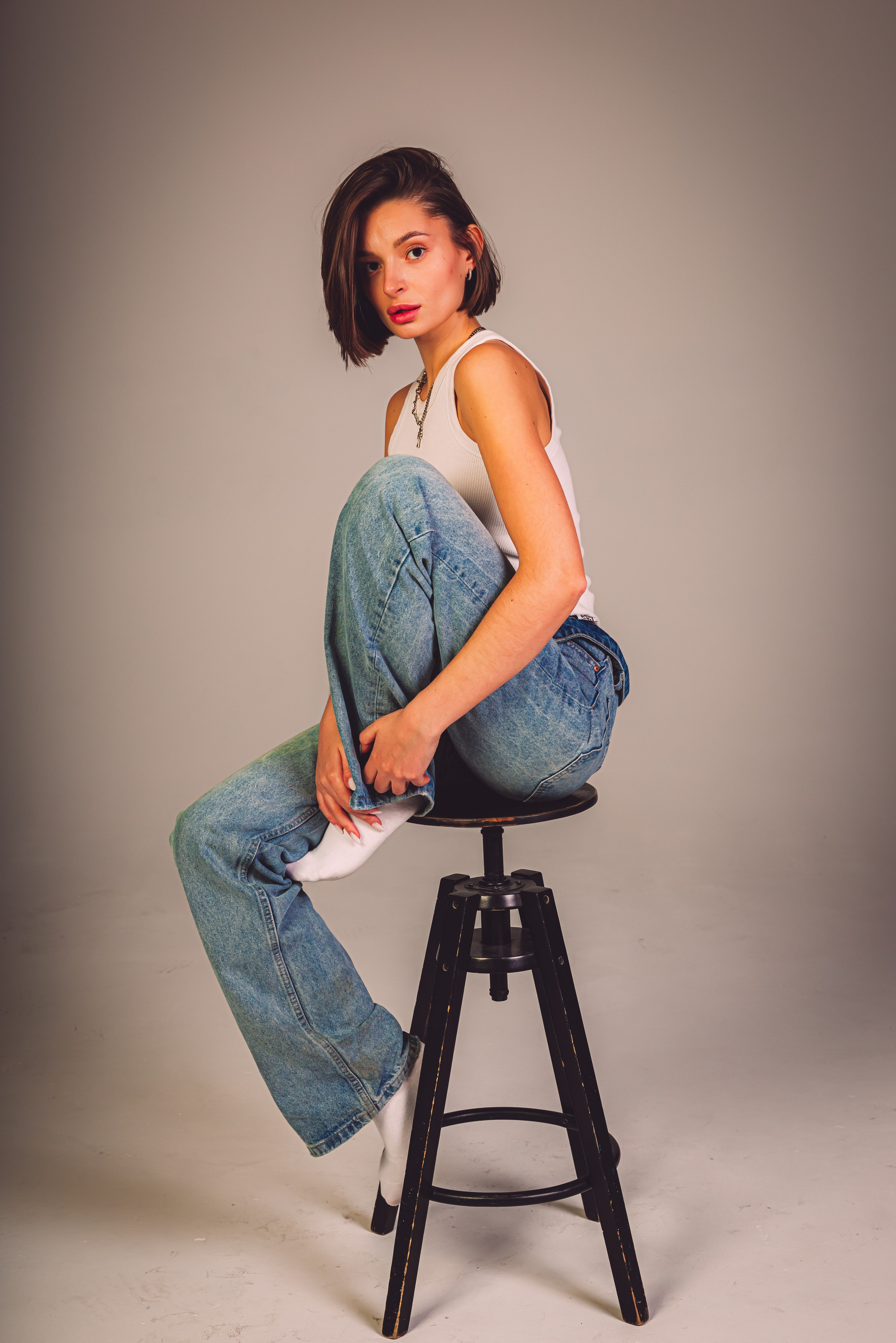 Студия с циклорамой. Фотограф Александр Гречанов