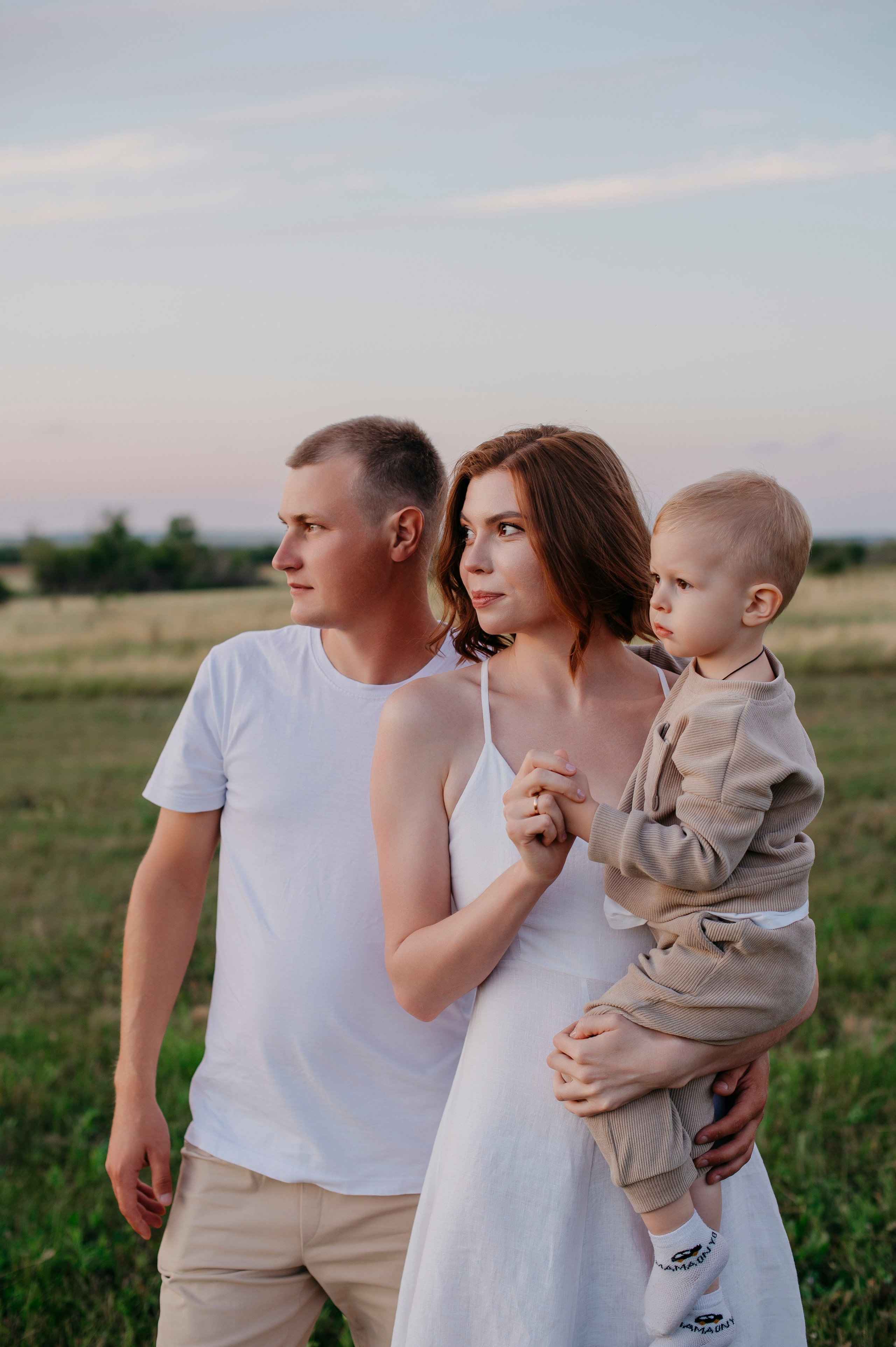 Семейная прогулка на закте. Фотограф Дарья Семина