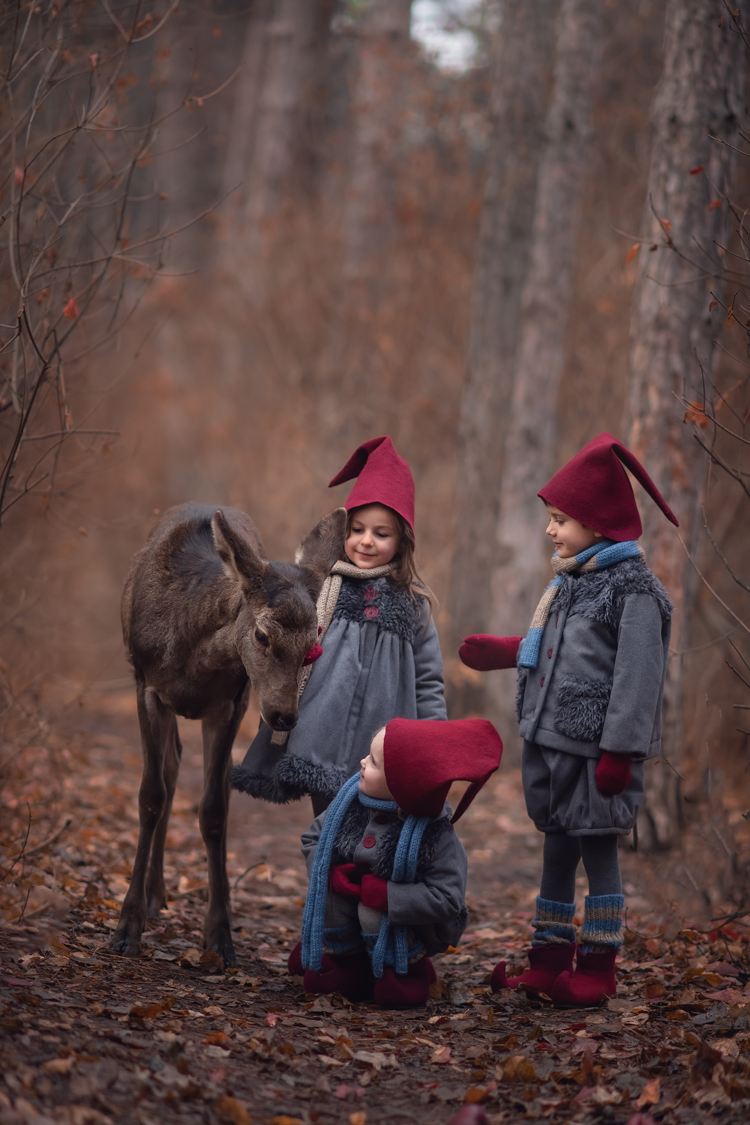 Зимние гномики. Семейный, детский и женский фотограф в Ростове-на-Дону Кирилина Екатерина