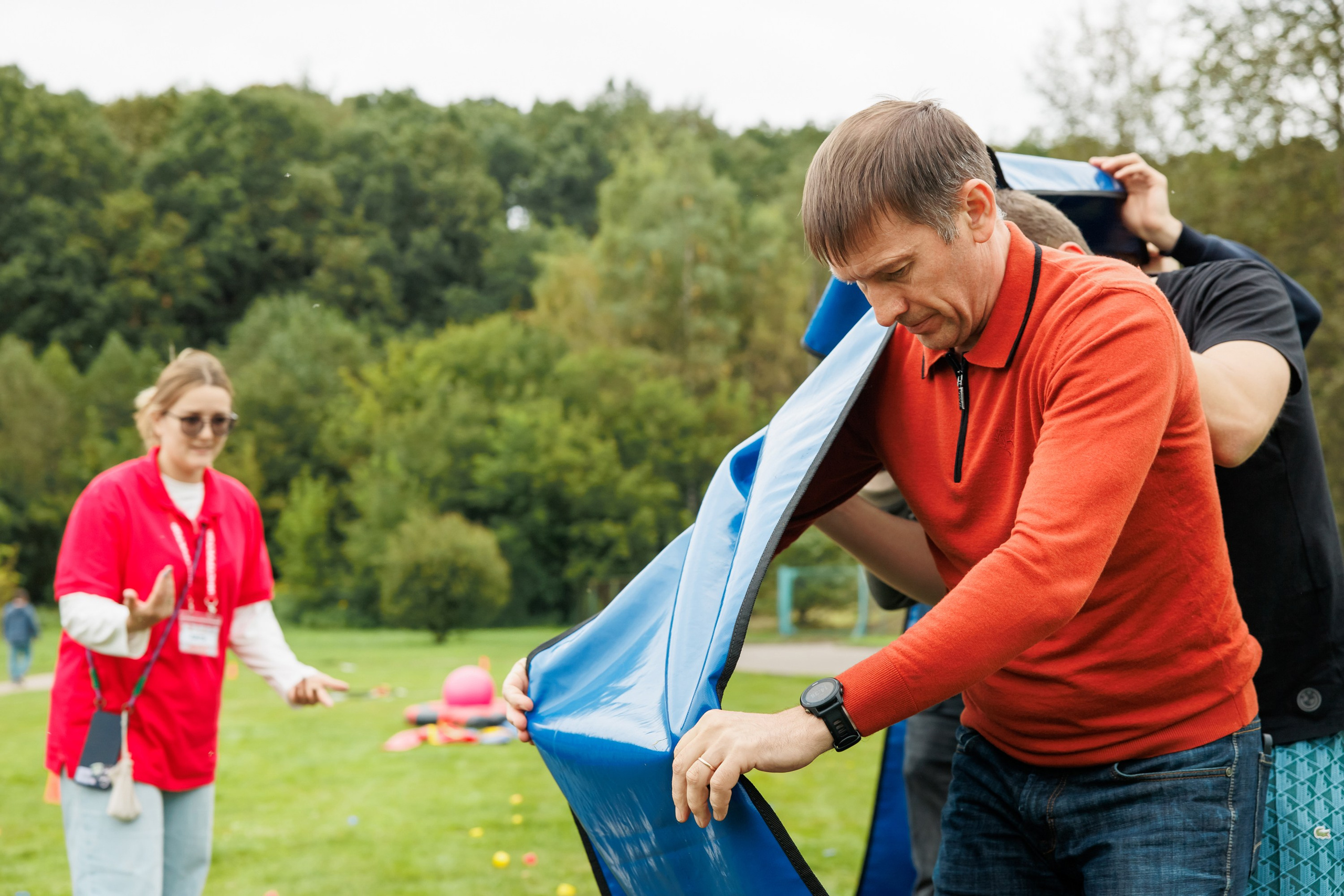 Тимбилдинг выезд. Репортажный фотограф. Москва. Алина Ланская