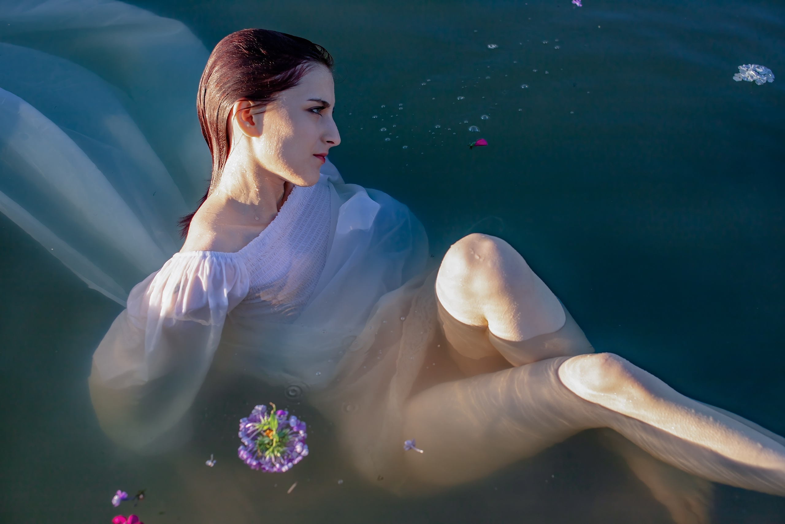 Творческая съемка на озере. Фотограф Минск Елена Украинец