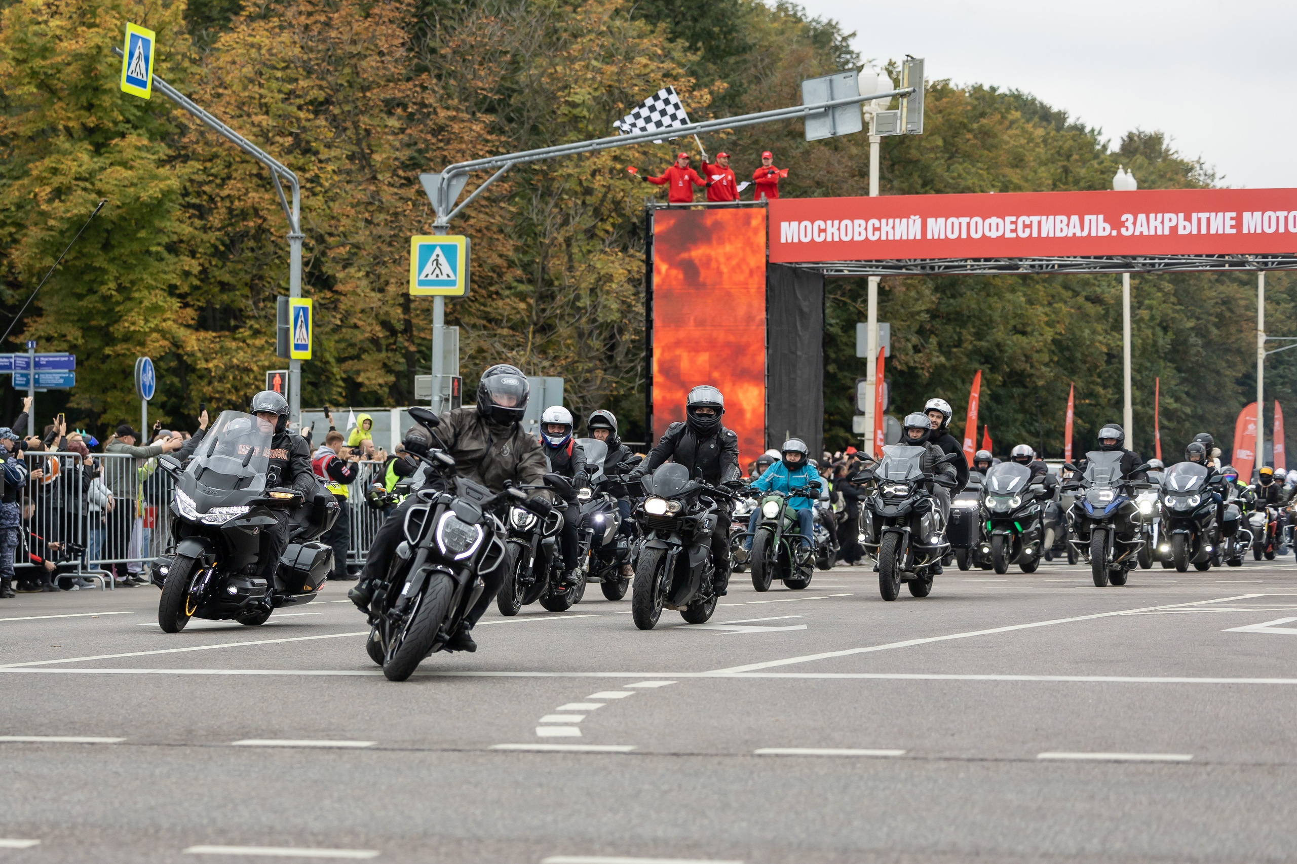 13-й Московский Мотофестиваль. Фотограф Владимир Охрименко