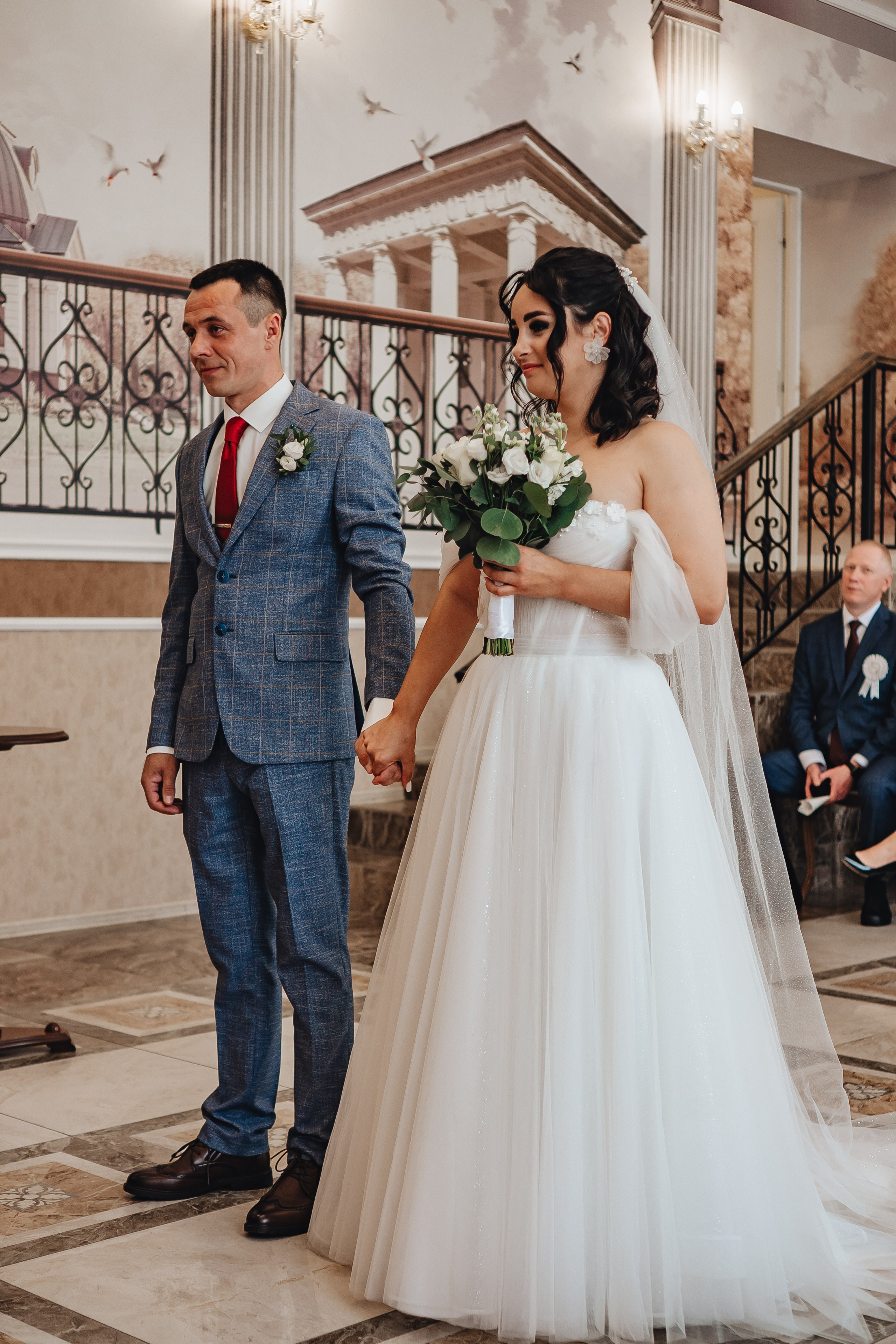 СВАДЕБНАЯ СЬЕМКА В ЗАГСЕ НА МОСКОВСКОМ ПРОСПЕКТЕ. Профессиональный фотограф, Санкт-Петербург — Виктория Богомолова