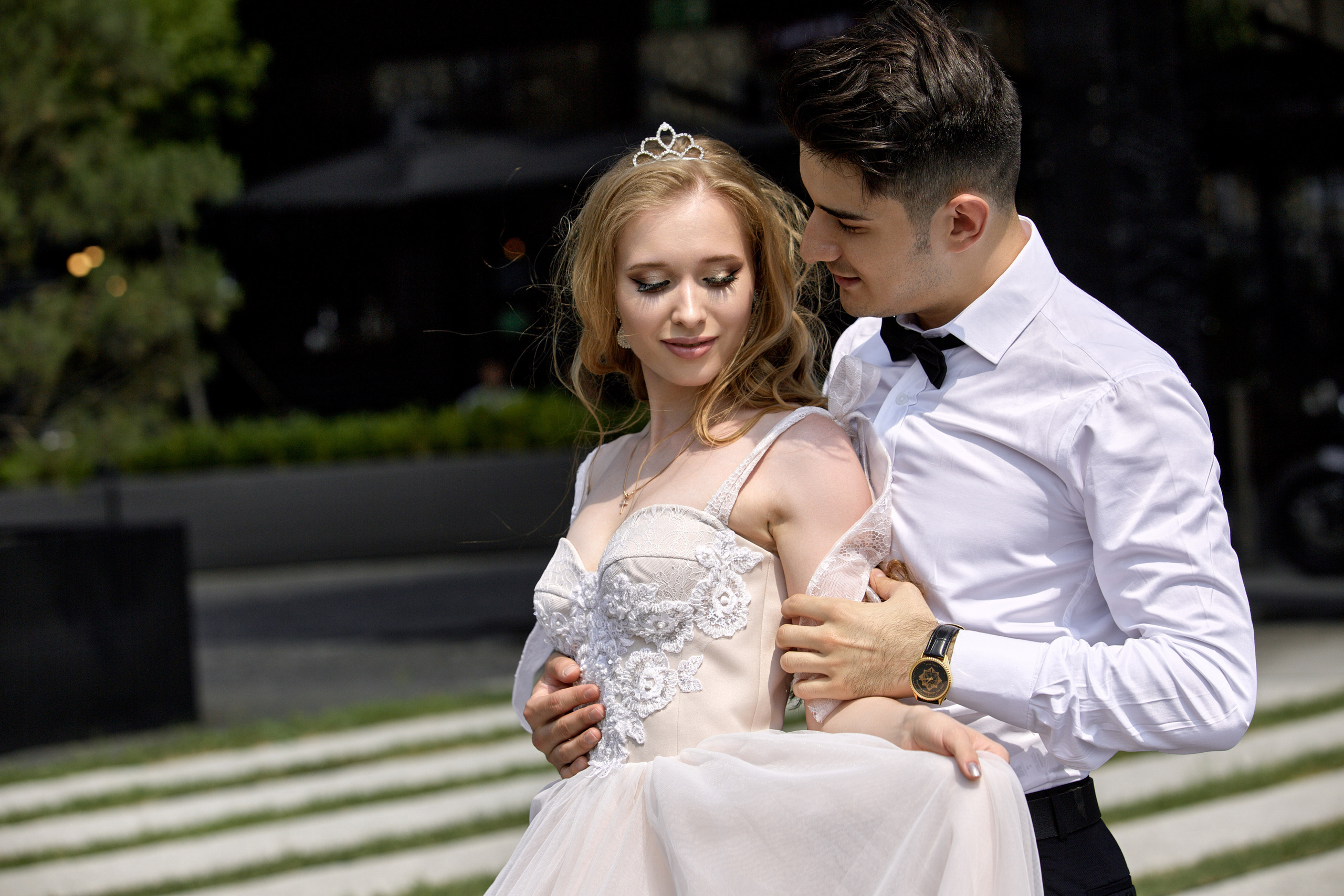 Свадебная прогулка. Свадебный и семейный фотограф в Минске и Минской области