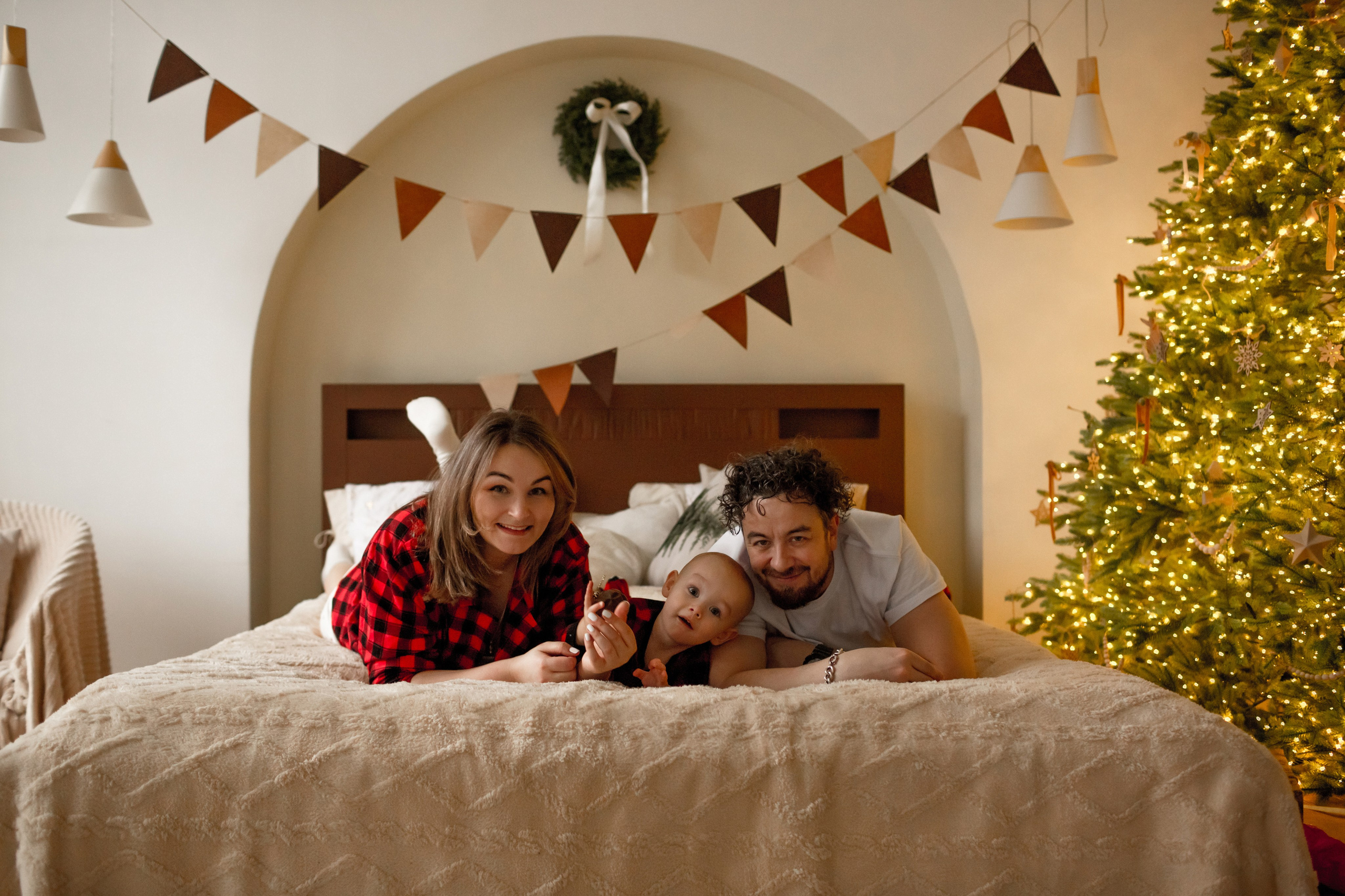 Семейная новогодняя фотосессия. Свадебный фотограф Кирилл Белый