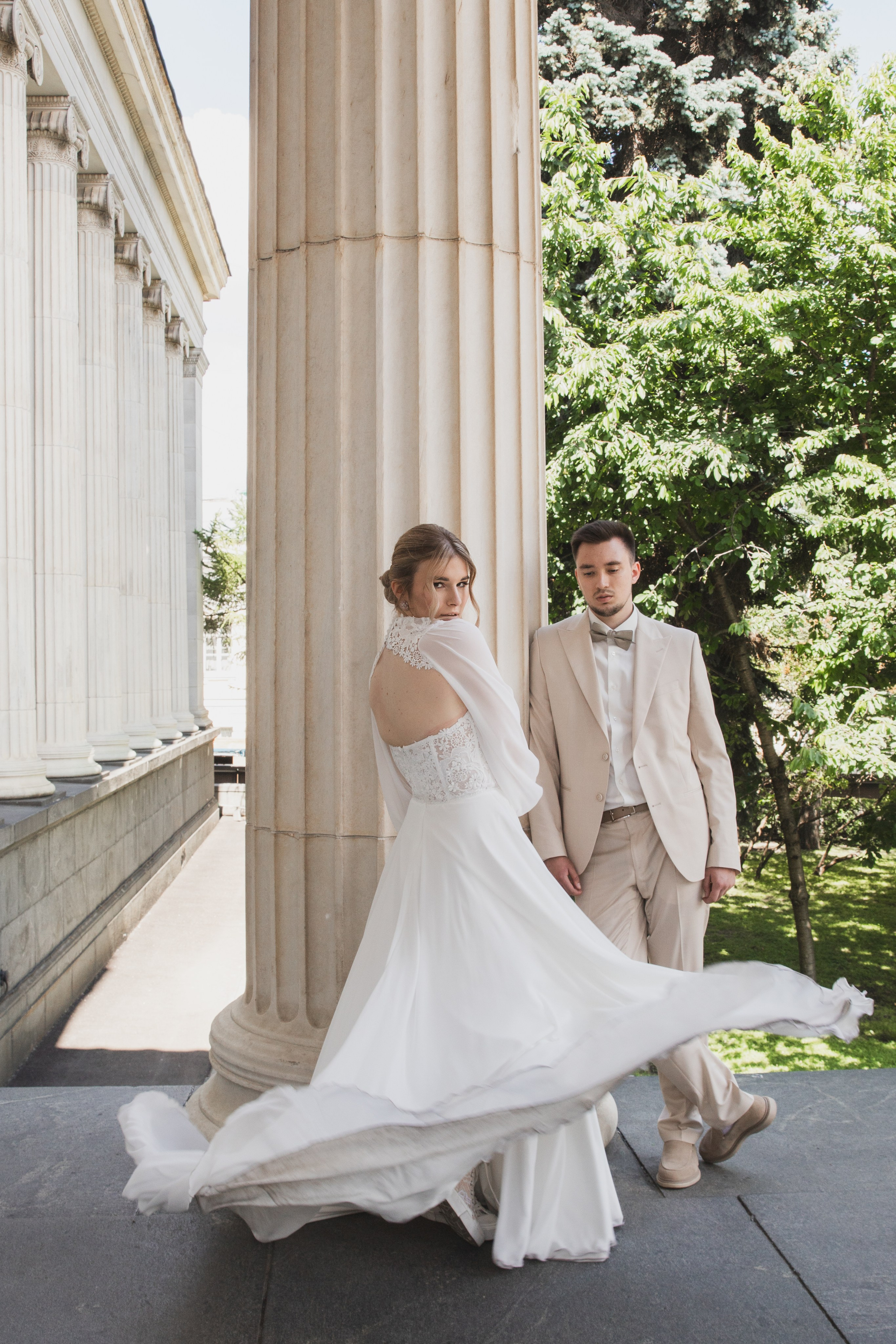 Националь + Пушкинский музей. Свадебный и портретный фотограф в Москве Мария Кравченко