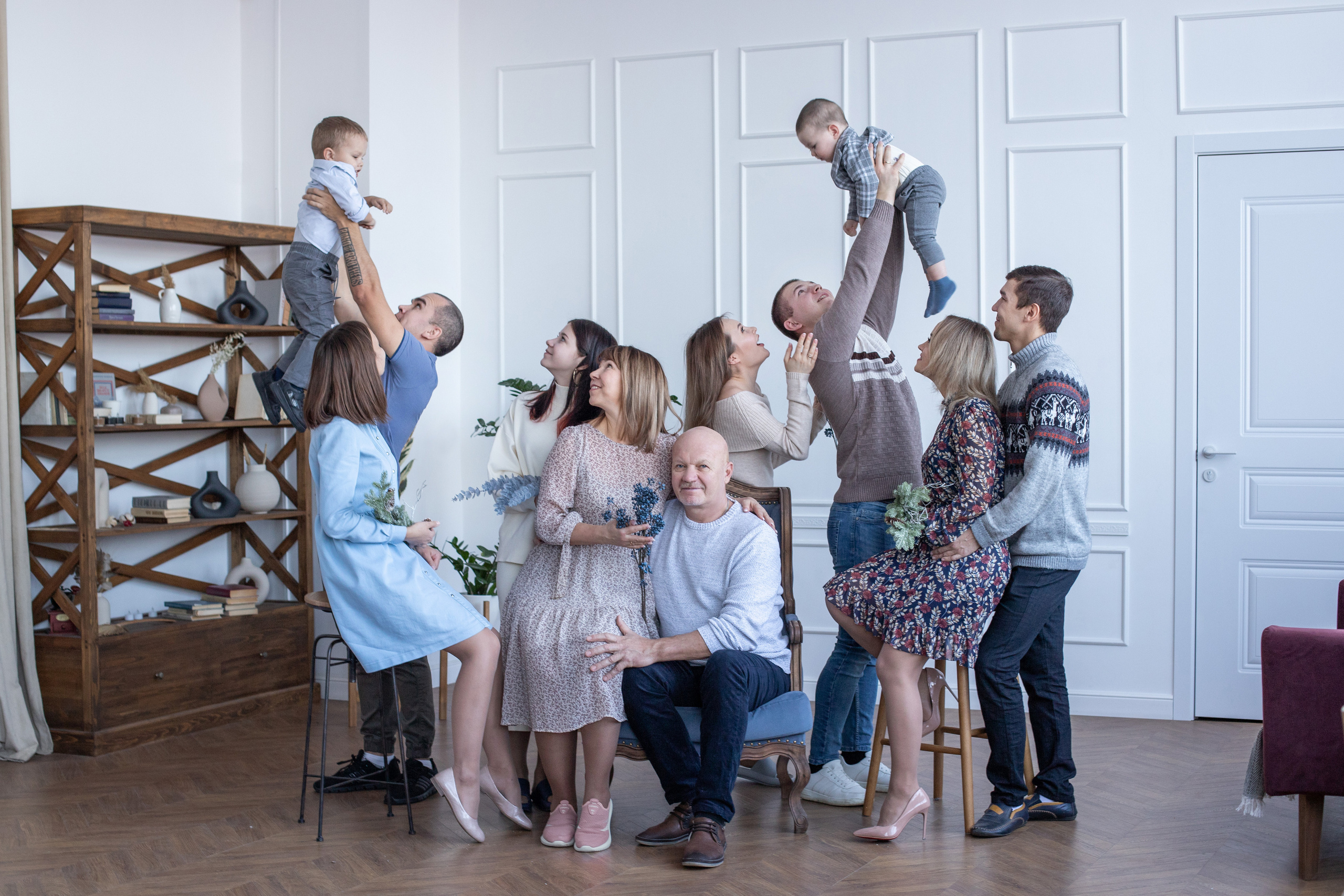 Фотосессия Поколения. Семейный фотограф Полина Высоцкая в Оренбурге