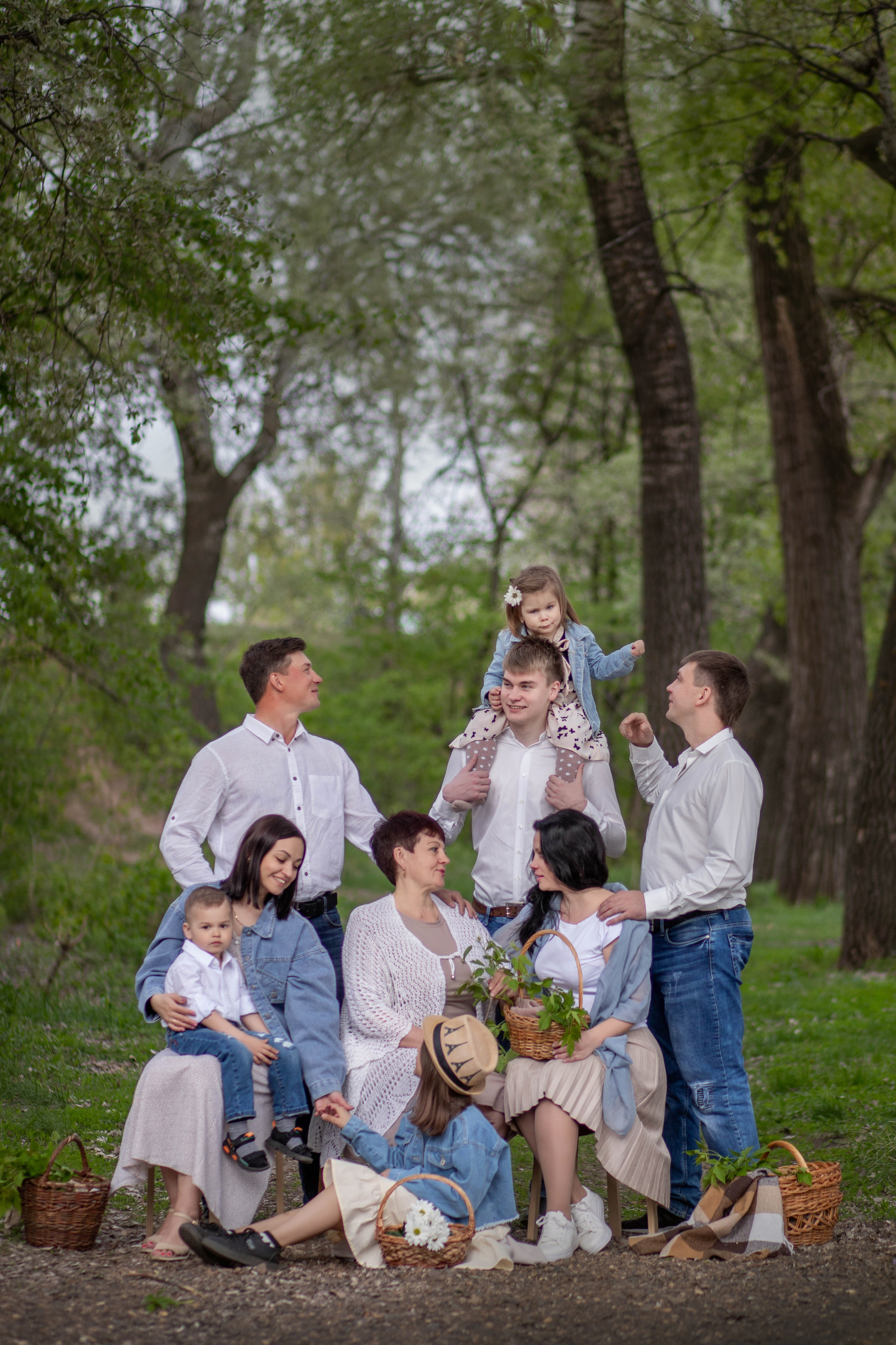 Фотосессия Поколения. Семейный фотограф Полина Высоцкая в Оренбурге