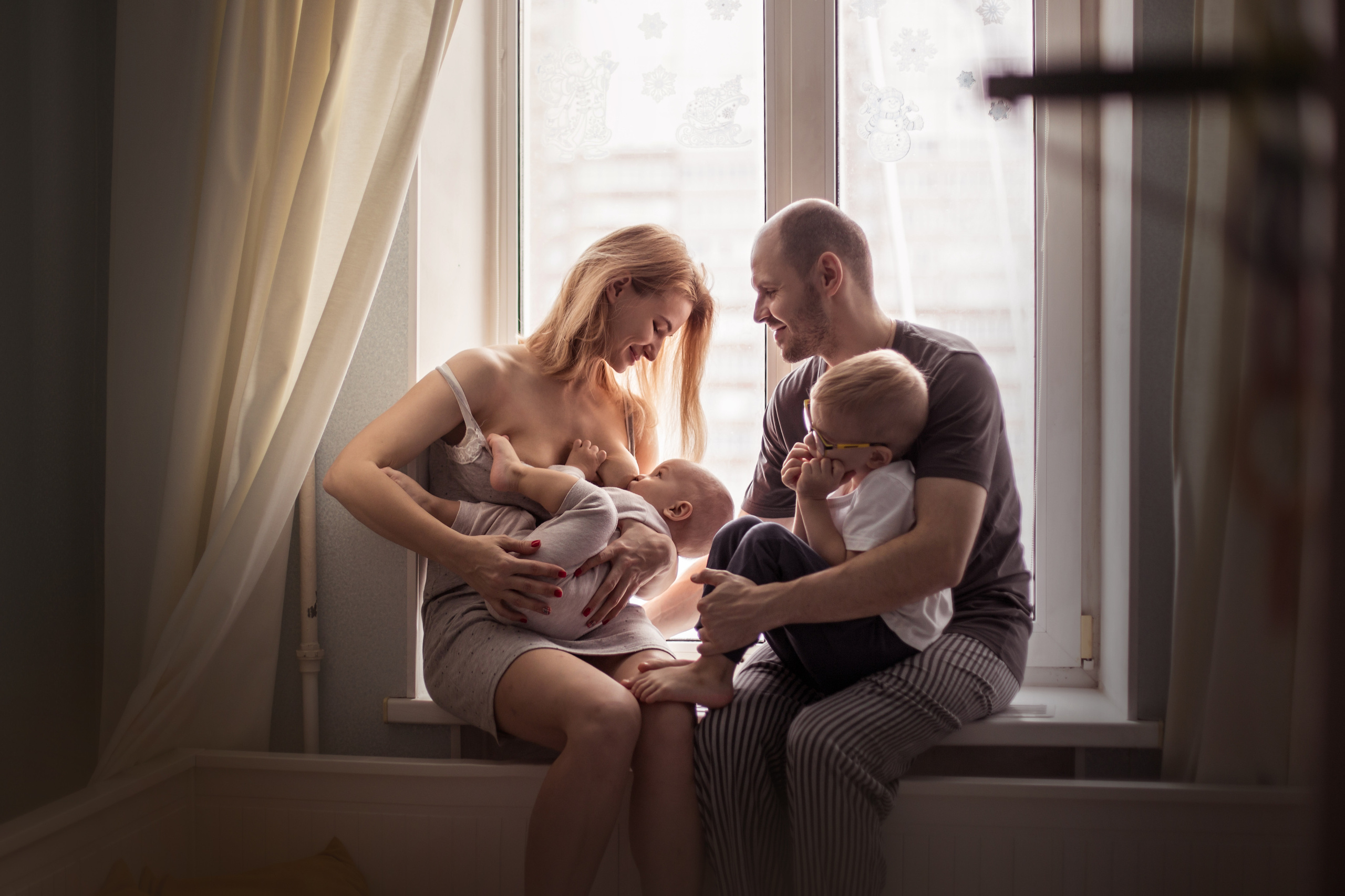 Домашняя фотосессия. Семейный фотограф Полина Высоцкая в Оренбурге