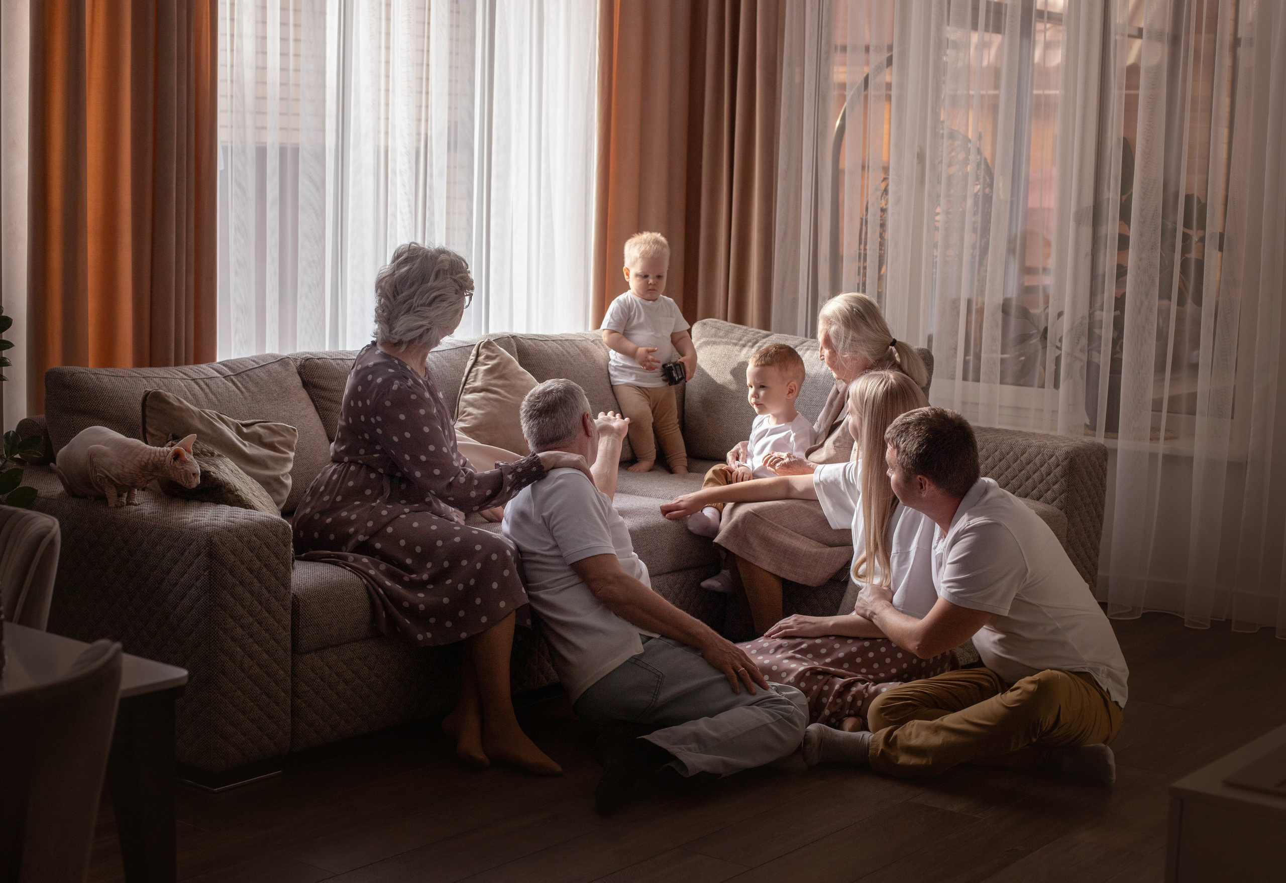 Фотосессия Поколения. Семейный фотограф Полина Высоцкая в Оренбурге