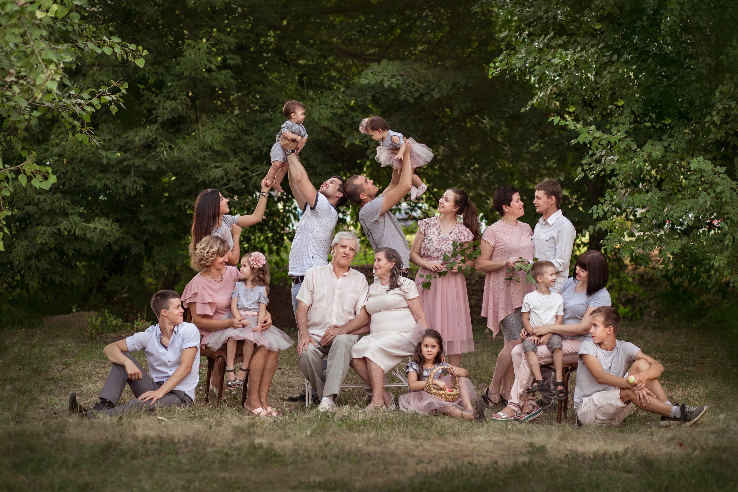 Фотосессия Поколения. Семейный фотограф Полина Высоцкая в Оренбурге