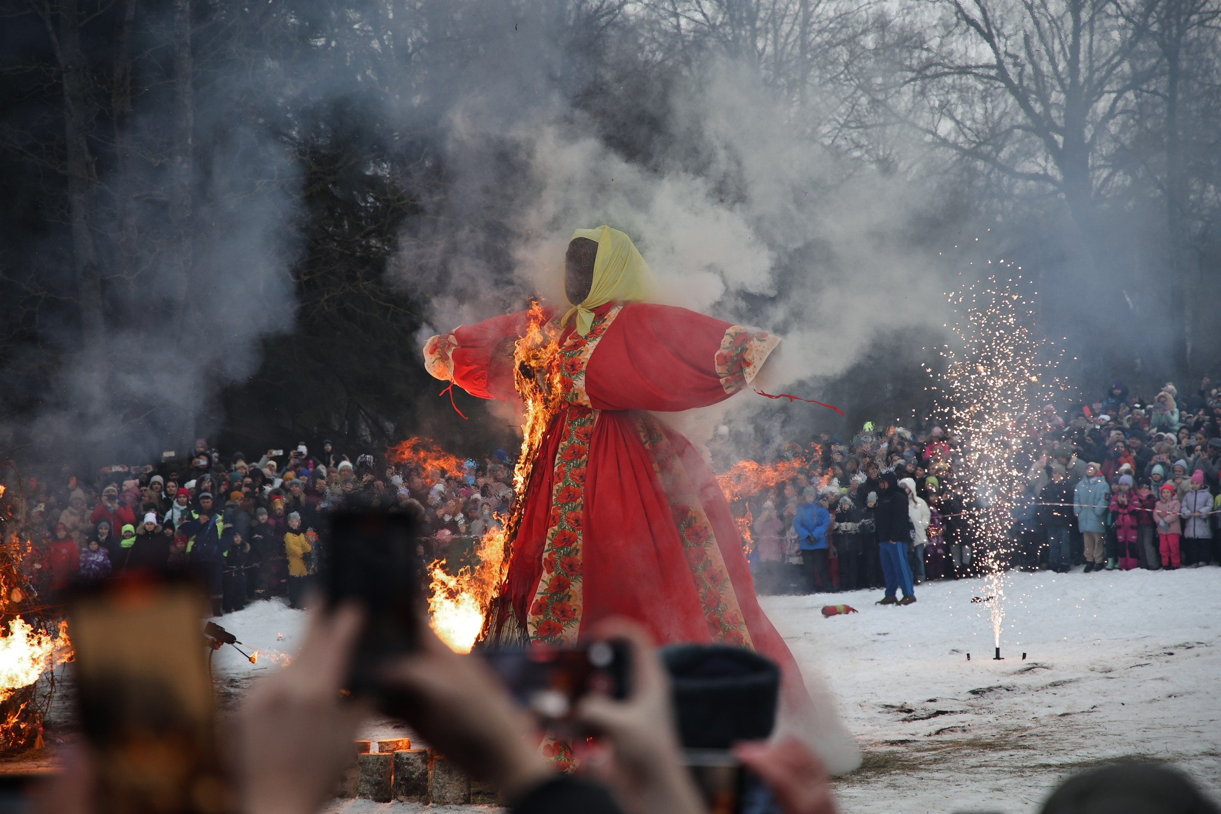 Широкая Масленица ГМЗ Павловск. Фотограф Валерий Сабрам