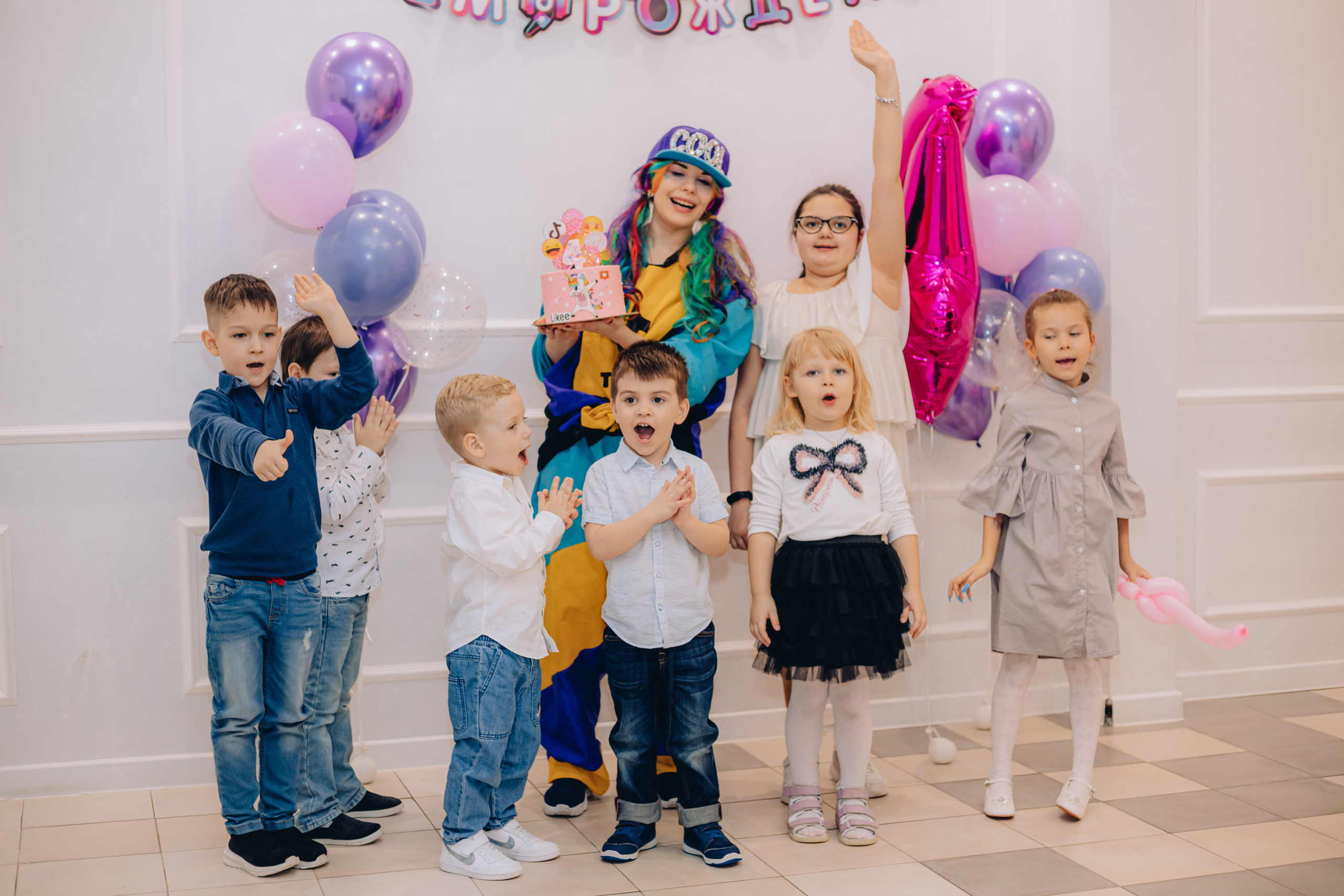 День Рождения в лофте. Фотограф АняКа Мытищи