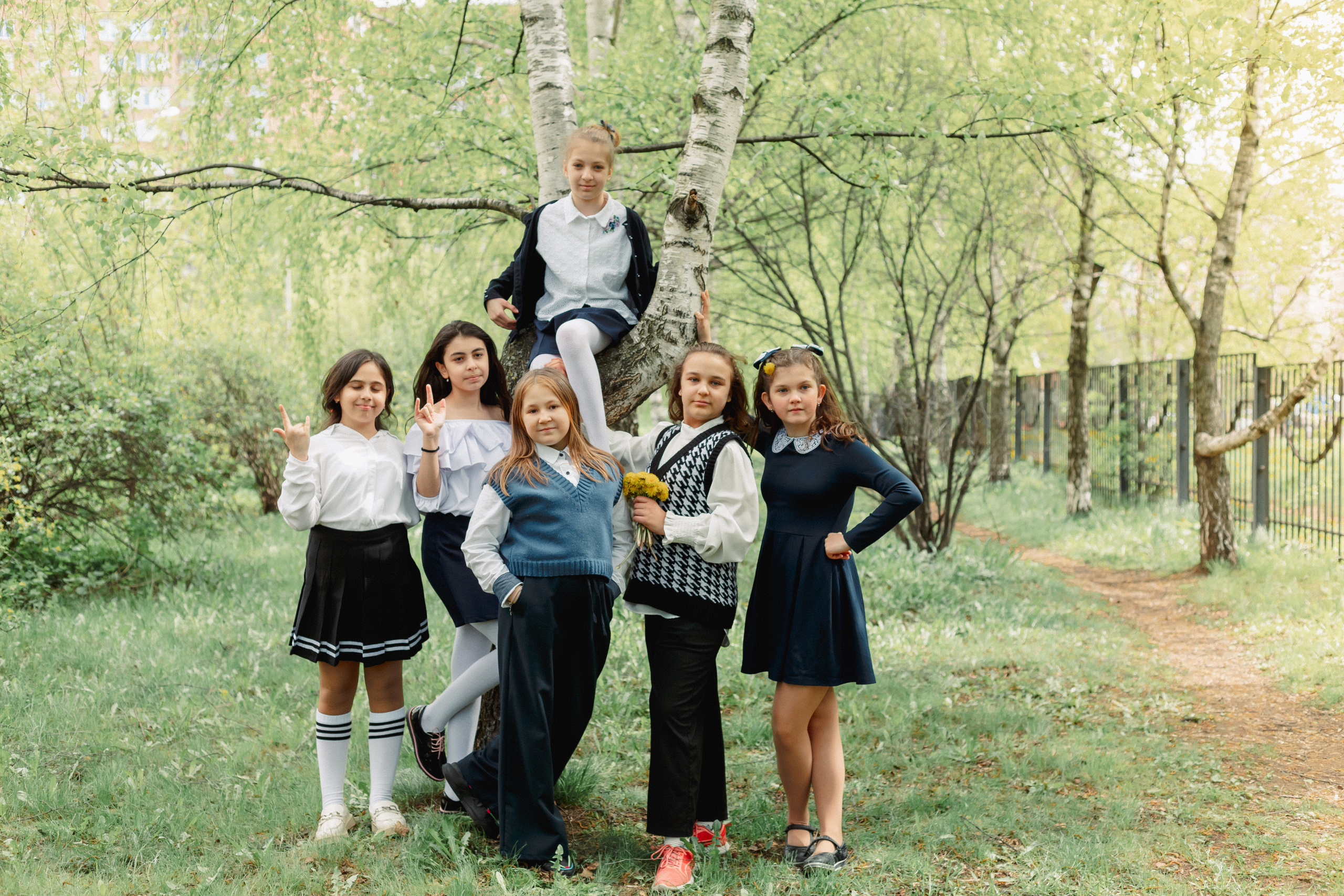 Съёмка для выпускного альбома 4 класс. Фотограф АняКа Мытищи