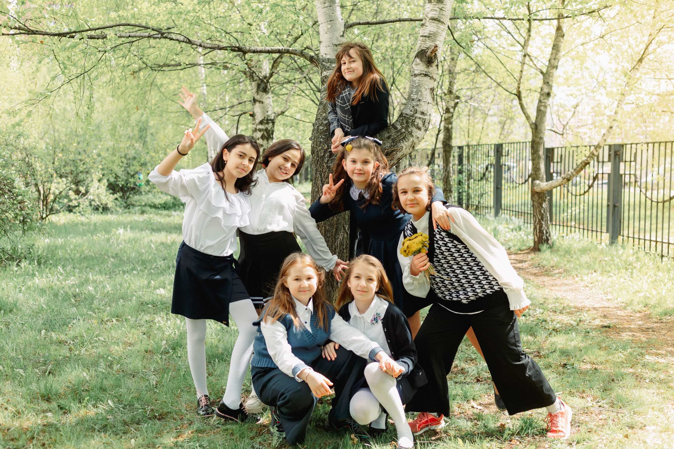 Съёмка для выпускного альбома 4 класс. Фотограф АняКа Мытищи