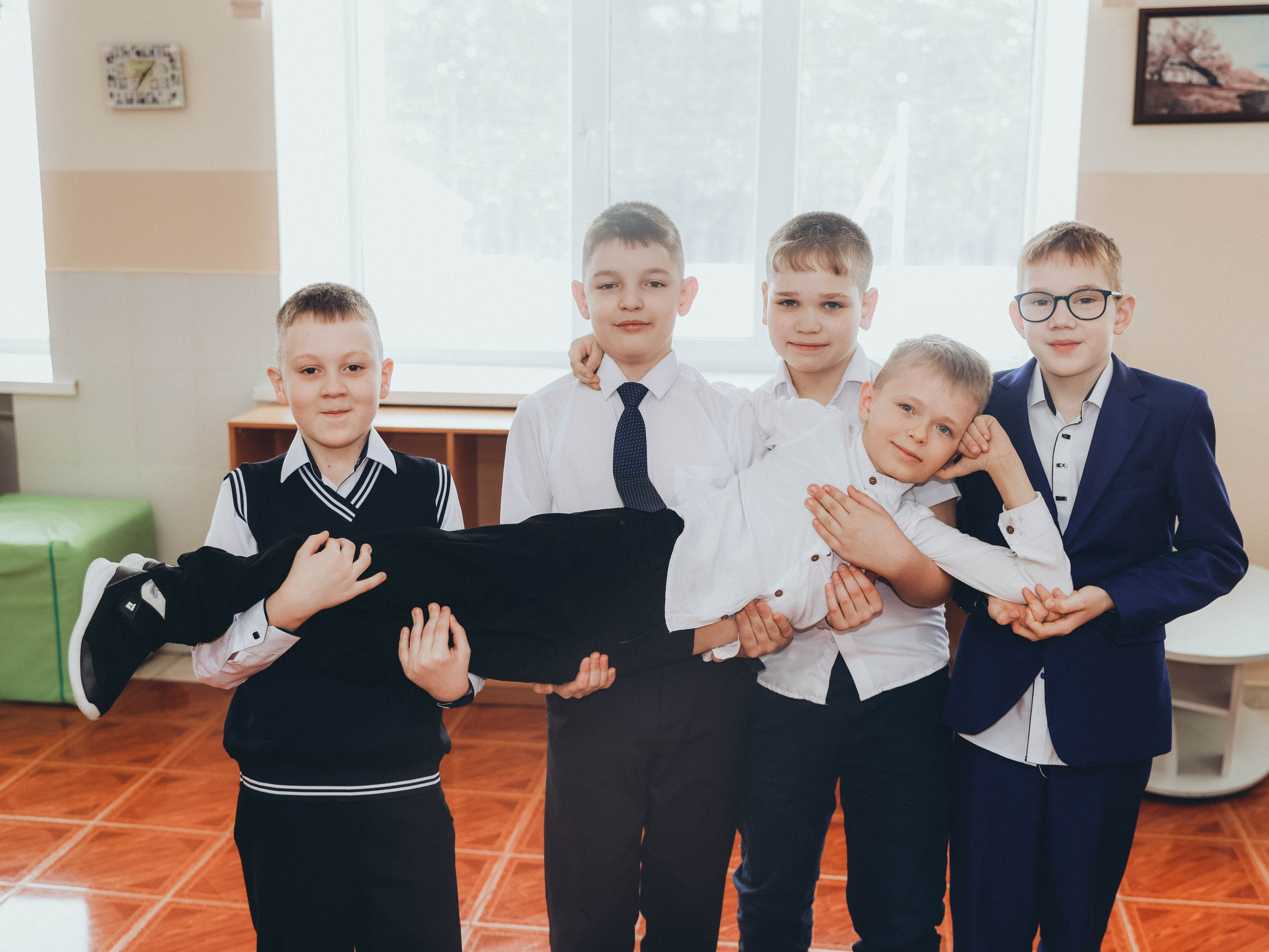 Школьники. Мультифотограф Динара Ахмедзянова