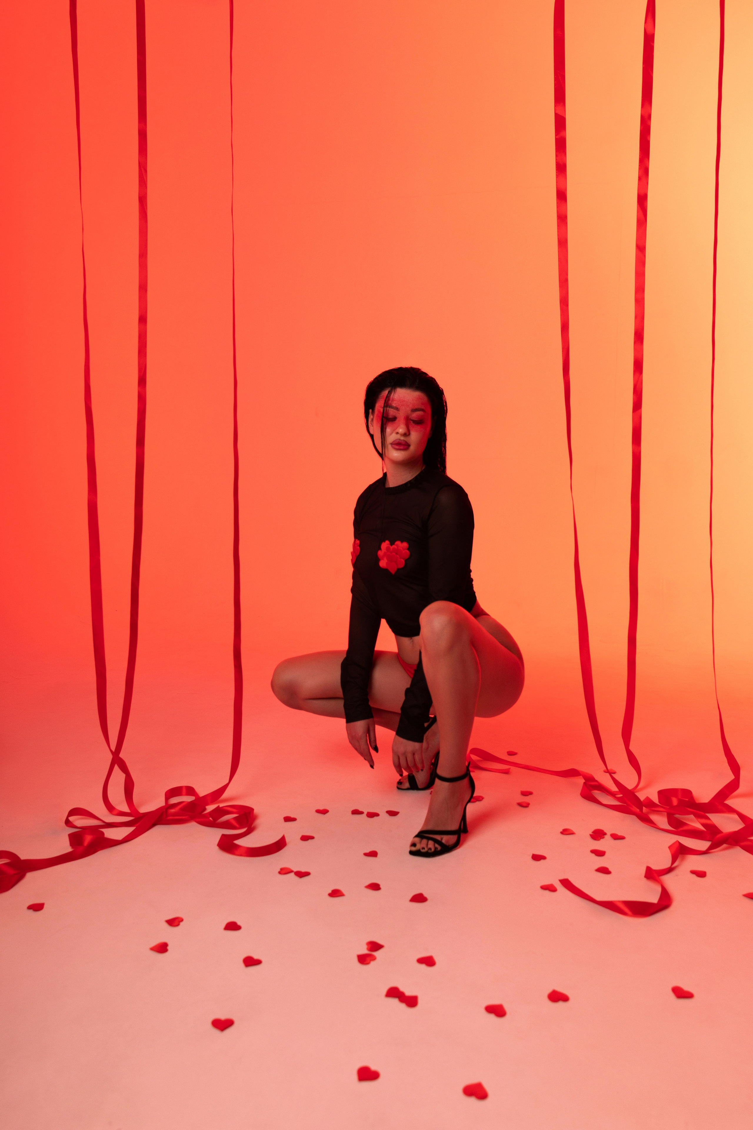 Снежана «Cupid of love». Фотограф Мария Щеголькова. Чувственный женский портрет