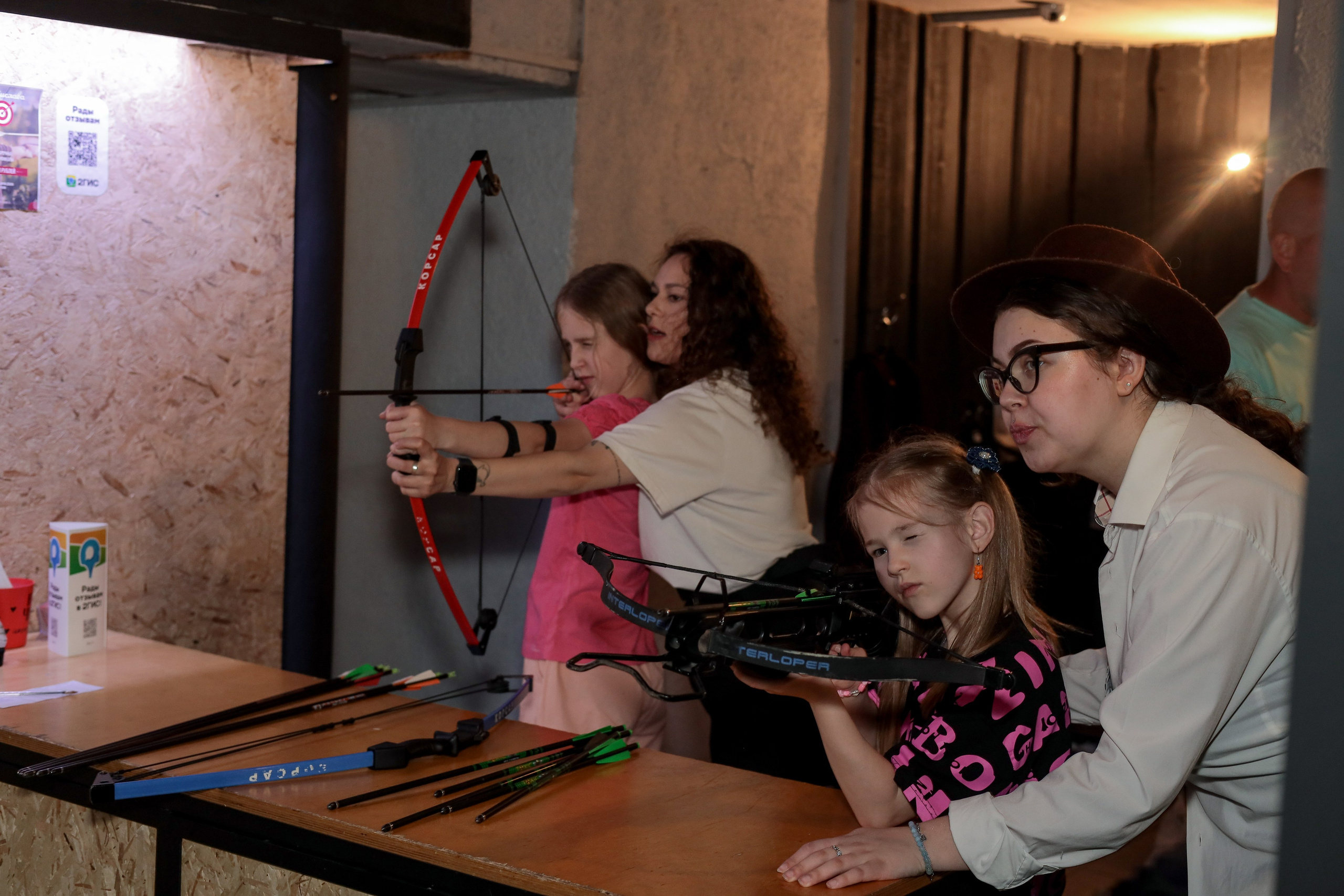 День рождение в стрелковом клубе. Фотограф Надршина Лилия