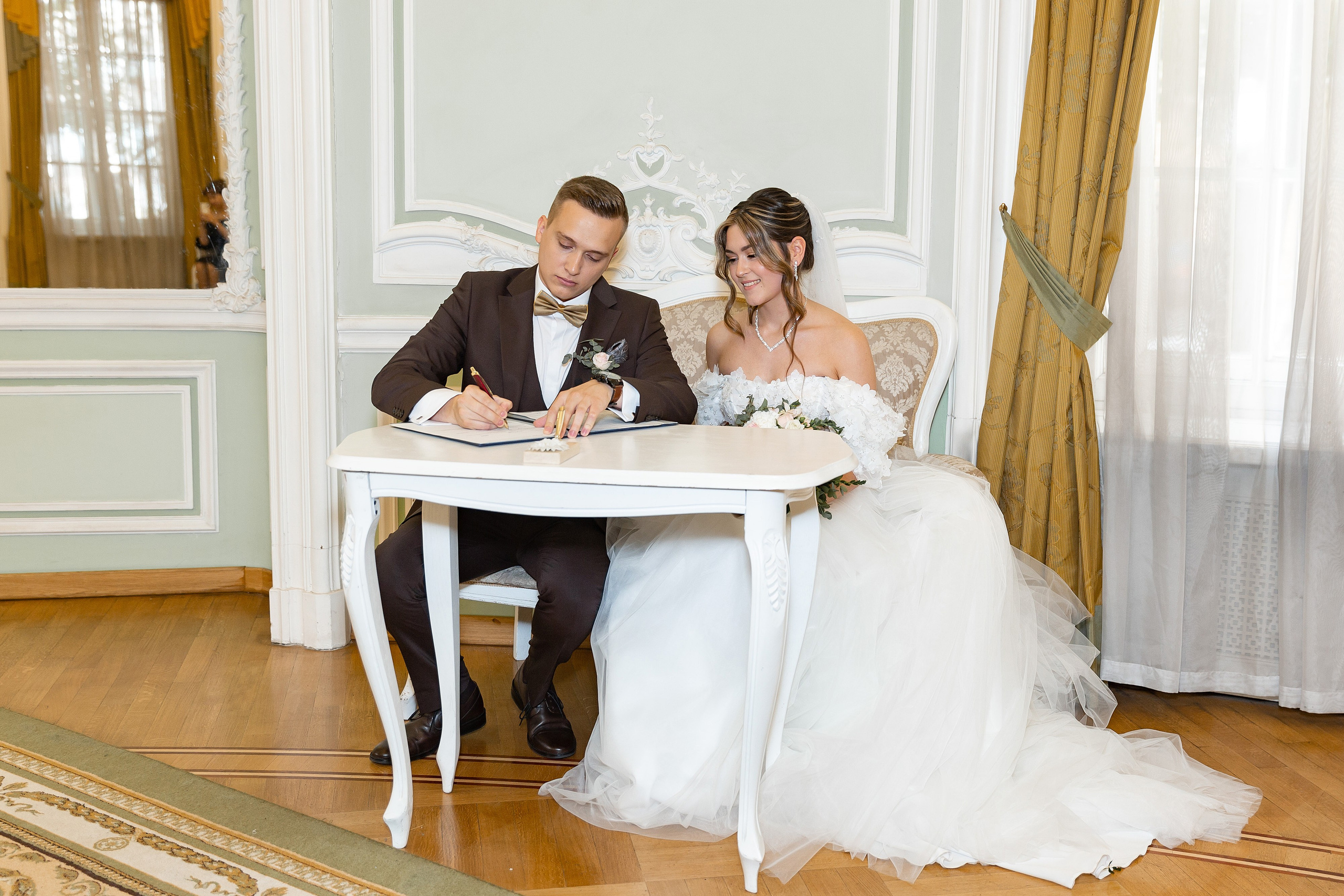 Свадебная фотосессия Ирины и Андрея. Свадебный и портретный фотограф в Санкт-Петербурге Надежда Чечулина