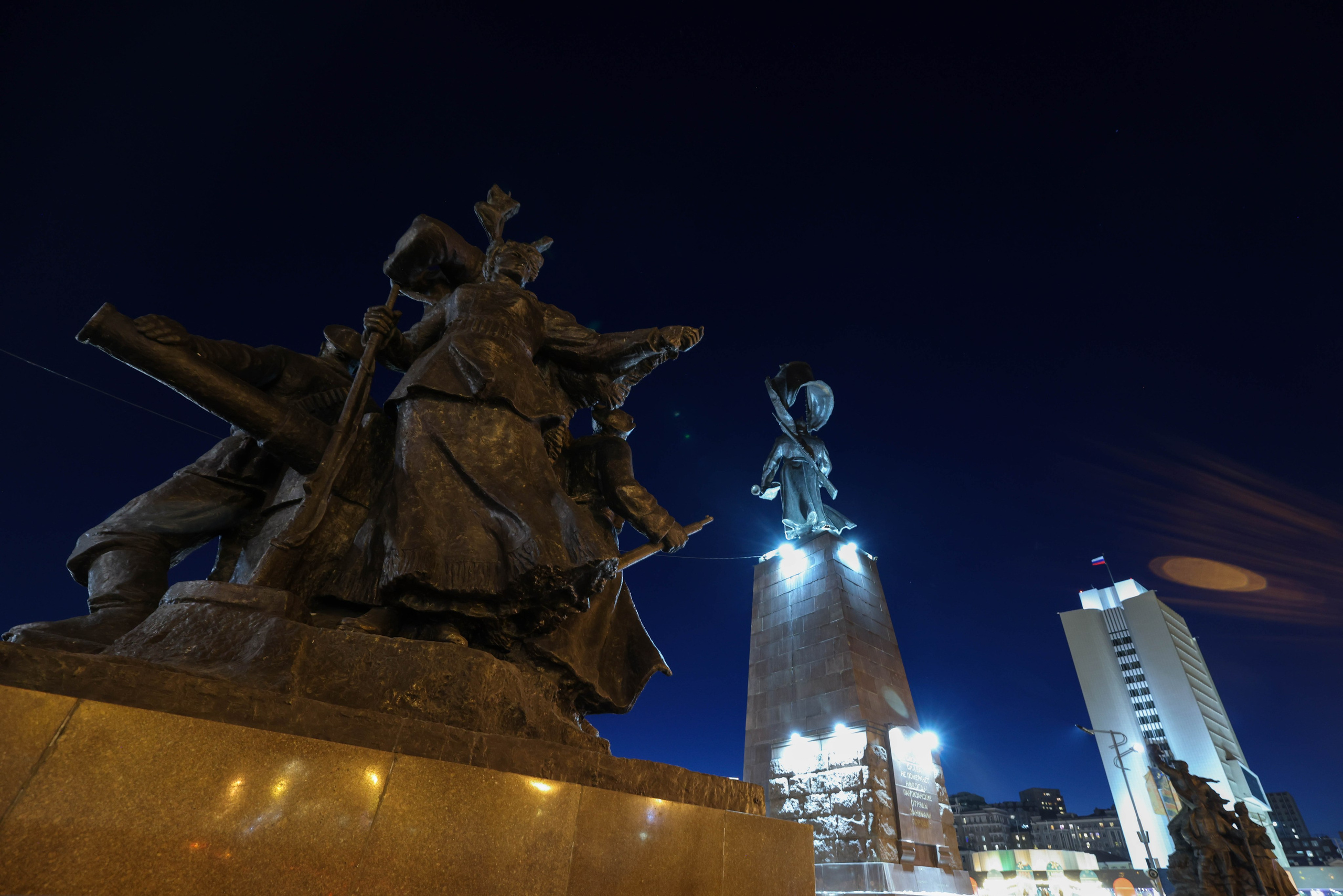 Центральные улицы. Турист оптимист