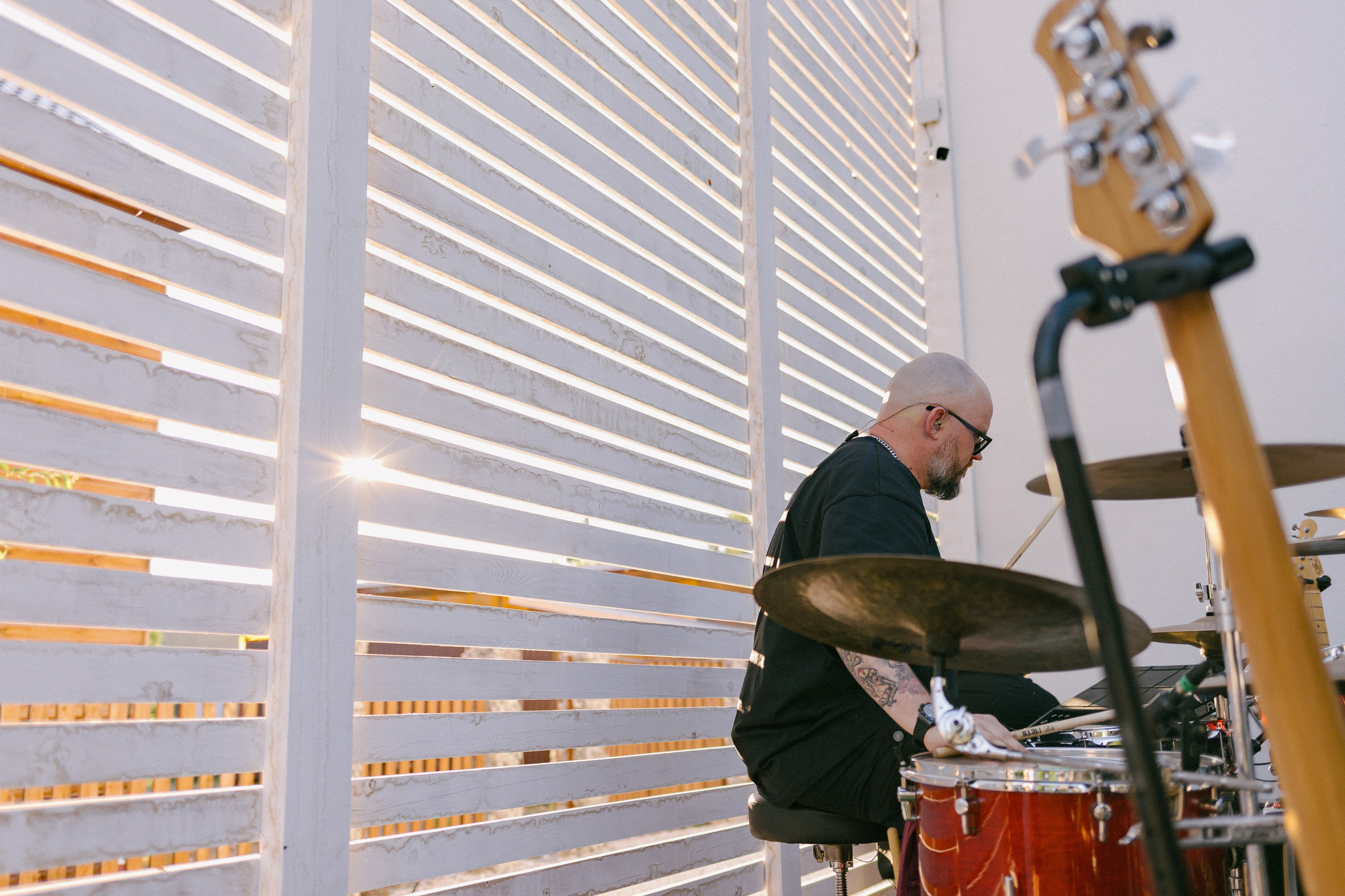 Плюс тридцать градусов на лужайке. Фотограф Андрей Куськало