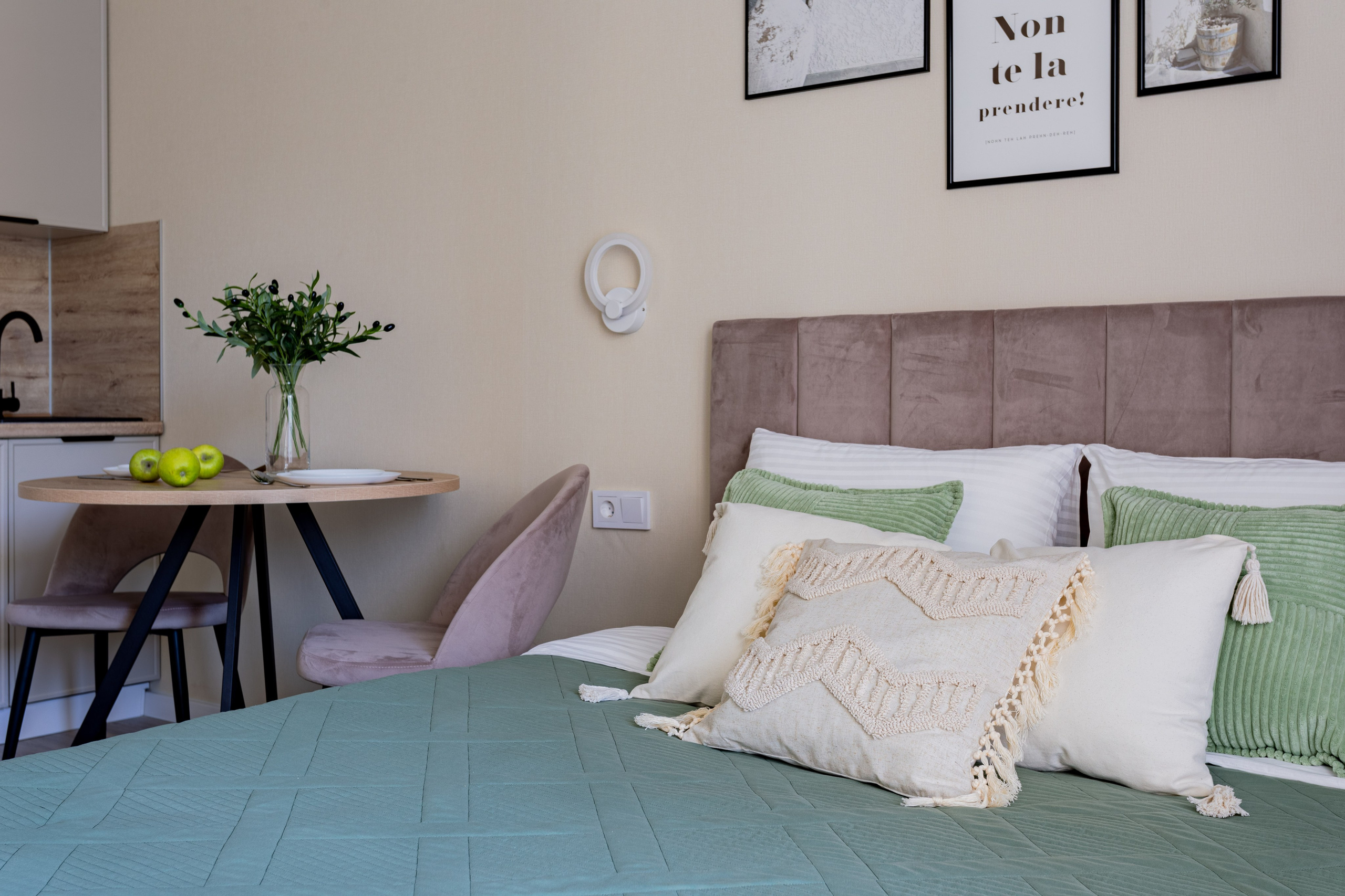 Комплектация студии с ремонтом от застройщика. Интерьерный фотограф. Хоумстейджер. Сочи/Адлер/Красная поляна