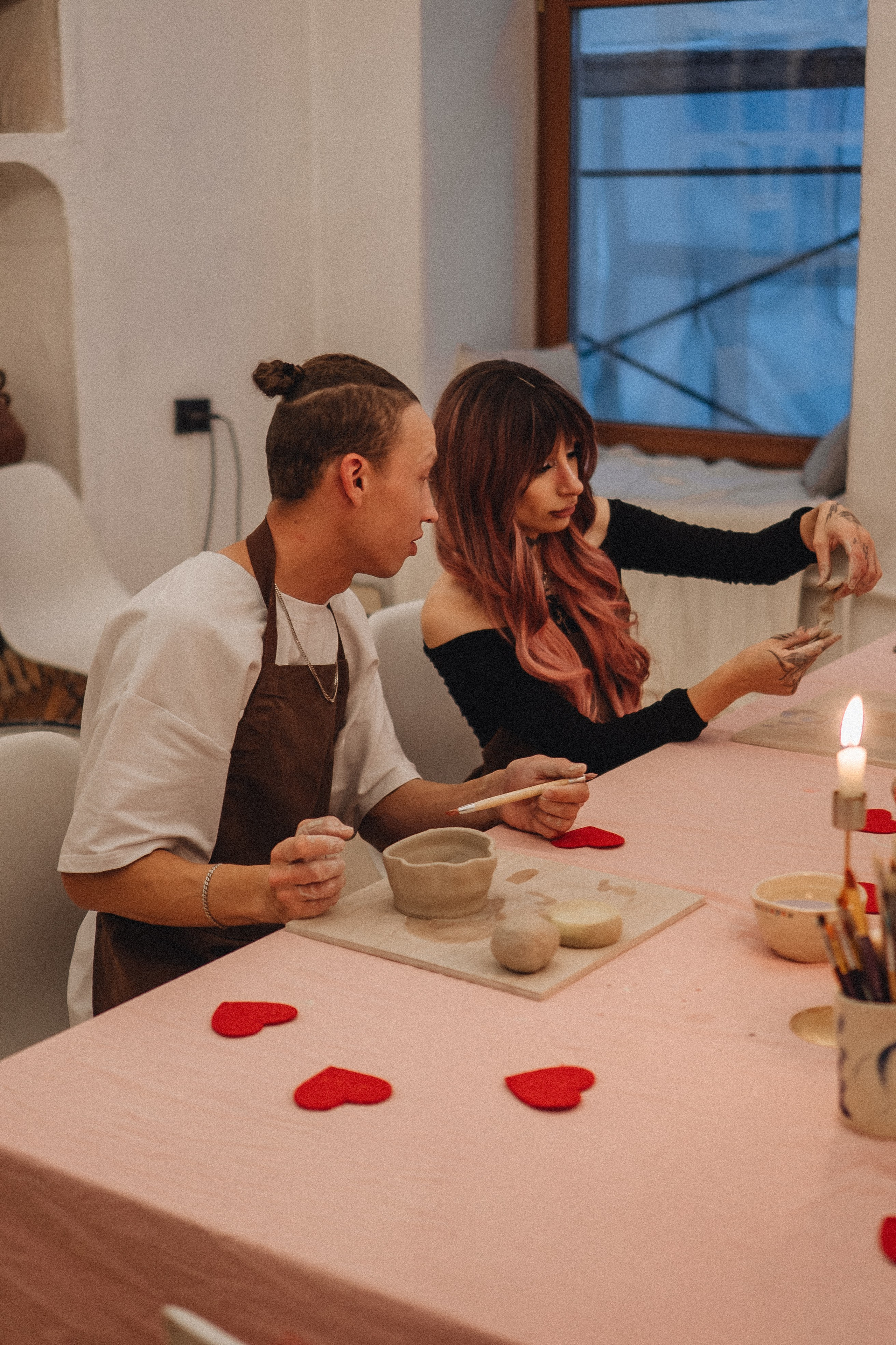 СВИДАНИЕ В ГОНЧАРНОЙ МАСТЕРСКОЙ. Профессиональный фотограф, Санкт-Петербург — Виктория Богомолова