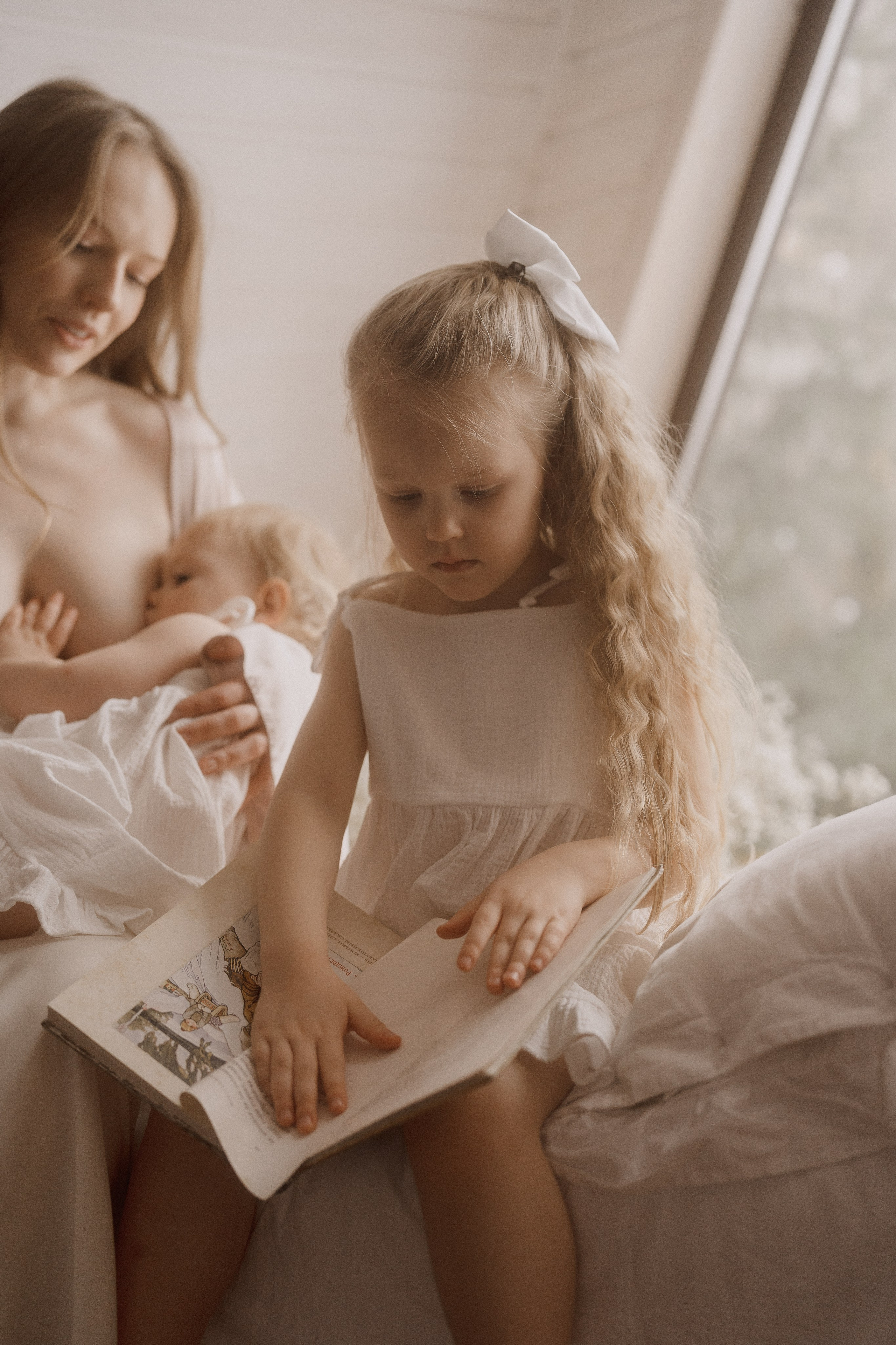 Семейная фотосессия г. Пушкино. Николь, Мия и Александра. Семейный и детский фотограф в Сергиев Посаде, Хотьково Якимчук Любовь