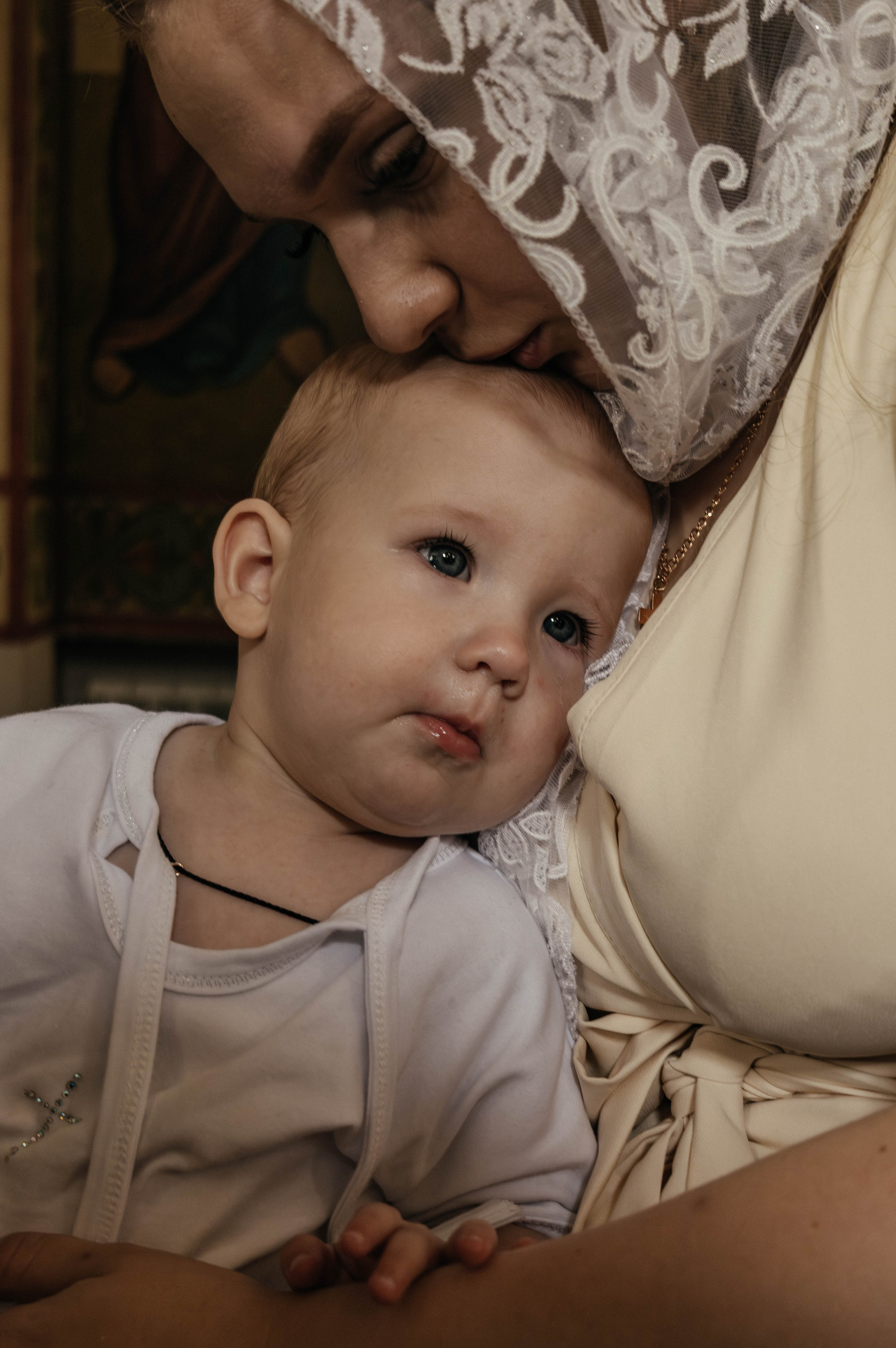 Крещение. Фотограф Ксения Соколова — портретная, свадебная и семейная съемки в Барнауле