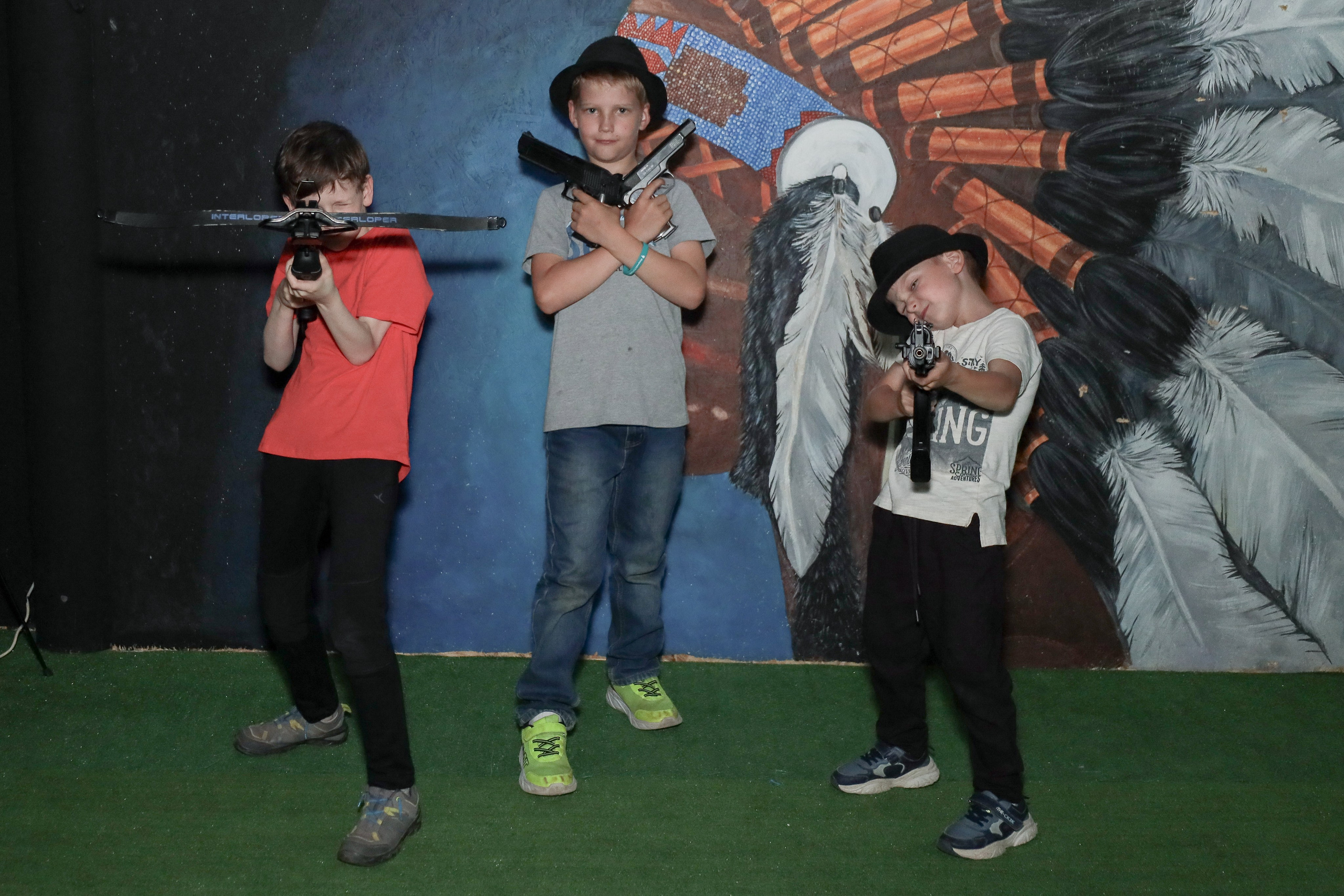 День рождение в стрелковом клубе. Фотограф Надршина Лилия