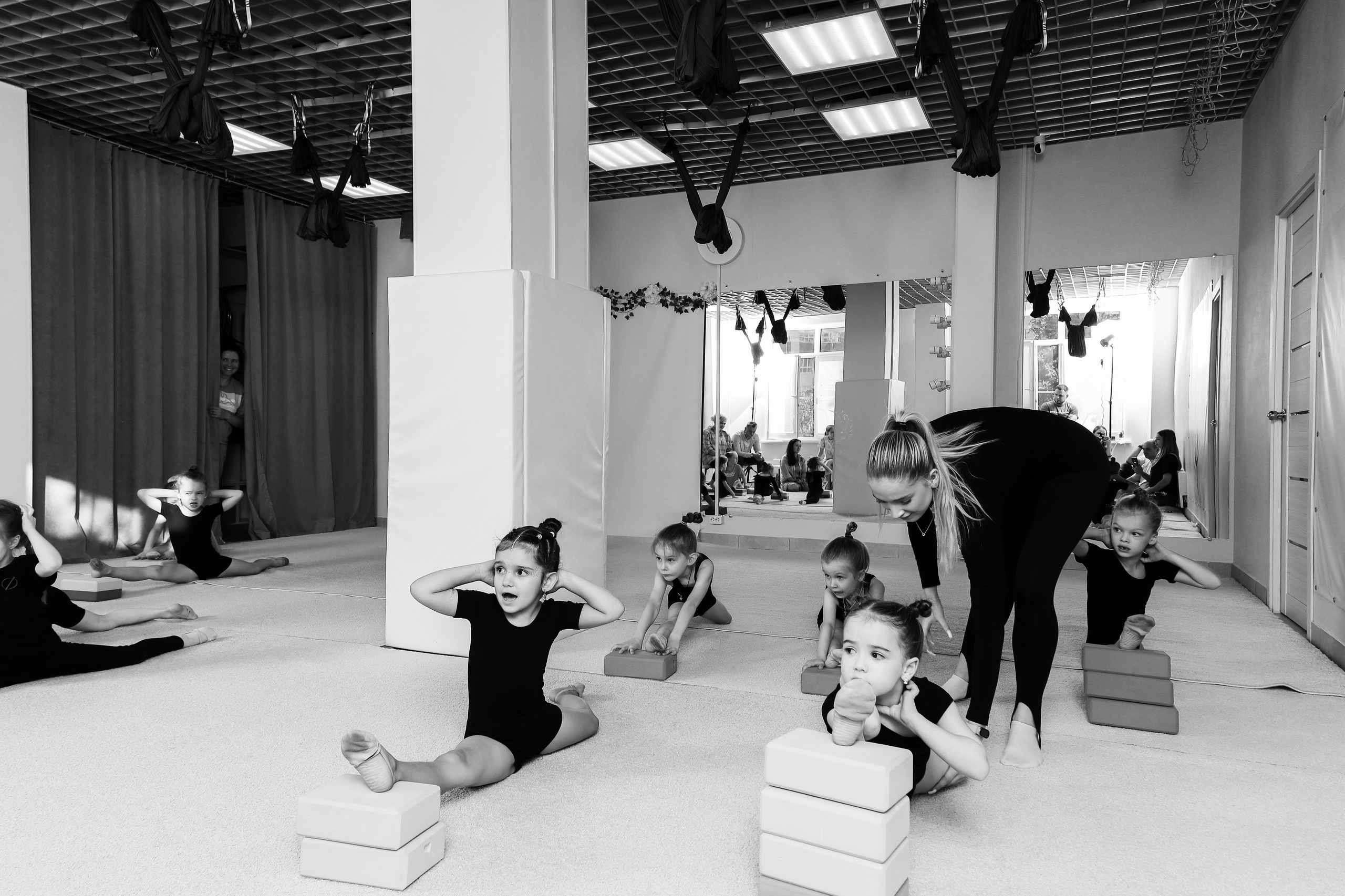 Открытый урок гимнастика. Фотограф Надршина Лилия