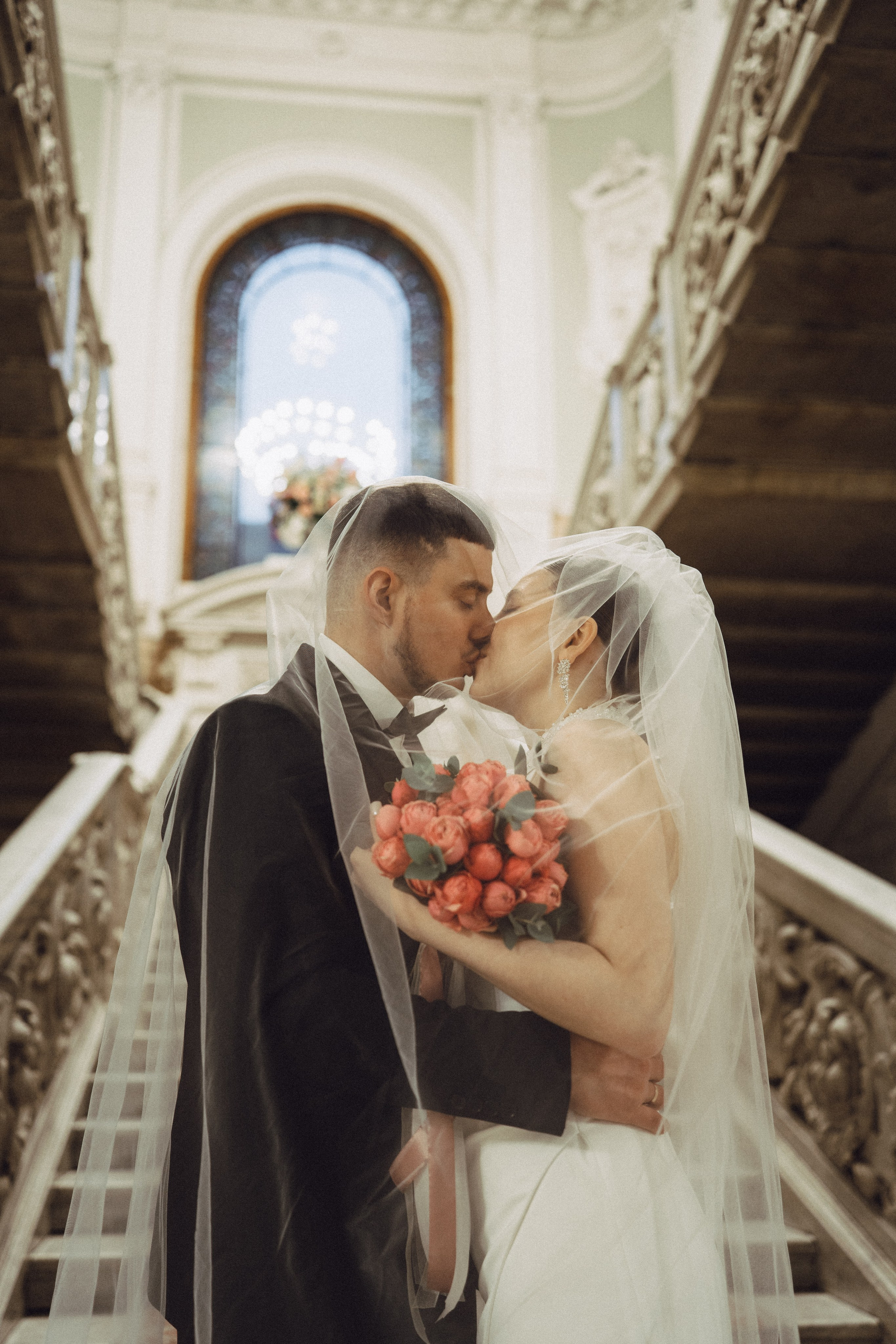 СВАДЕБНАЯ СЬЕМКА В ПЕВОМ ДВОРЦЕ БРАКОСОЧЕТАНИЯ. Профессиональный фотограф, Санкт-Петербург — Виктория Богомолова