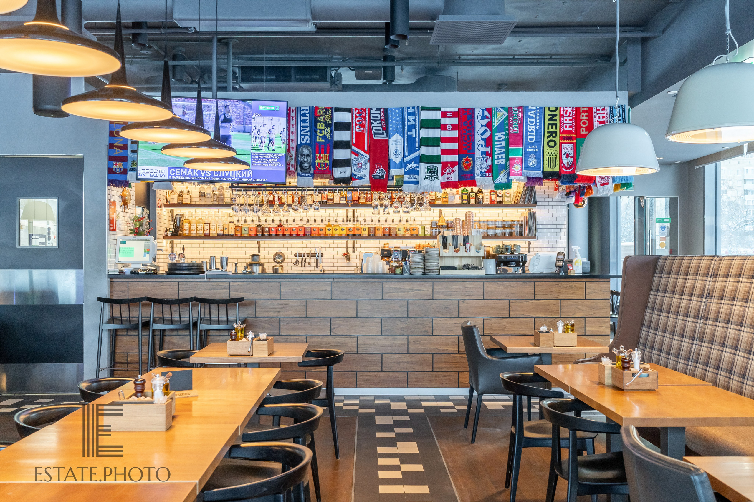 Кафе и рестораны. Интерьерный фотограф Москва Татьяна Казакова