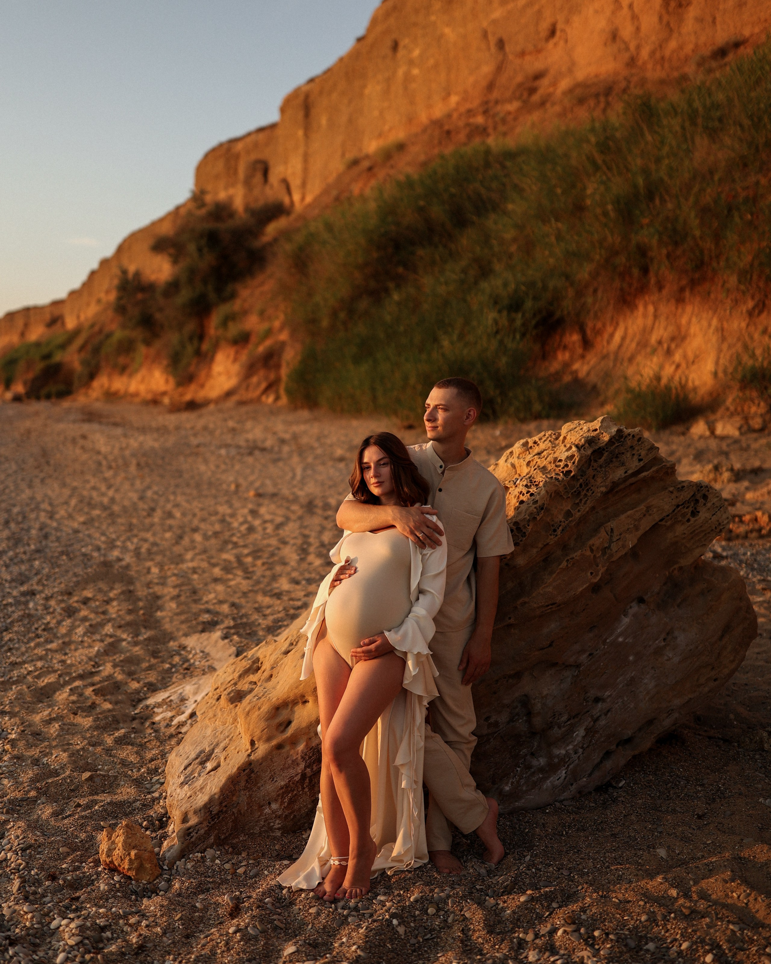 Беременность на закате. Фотограф в Севастополе и Крыму Артем Волобуев