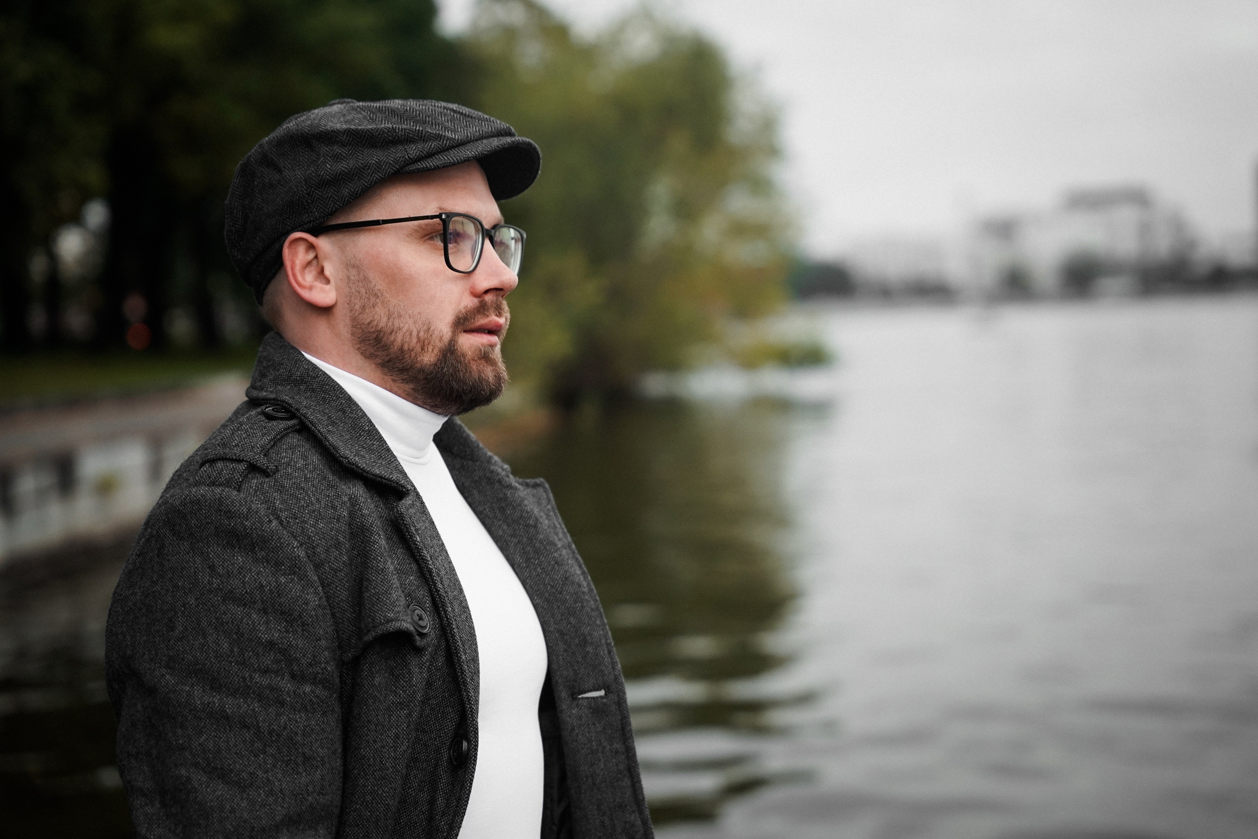 Прогулочная фотосессия для мужчины