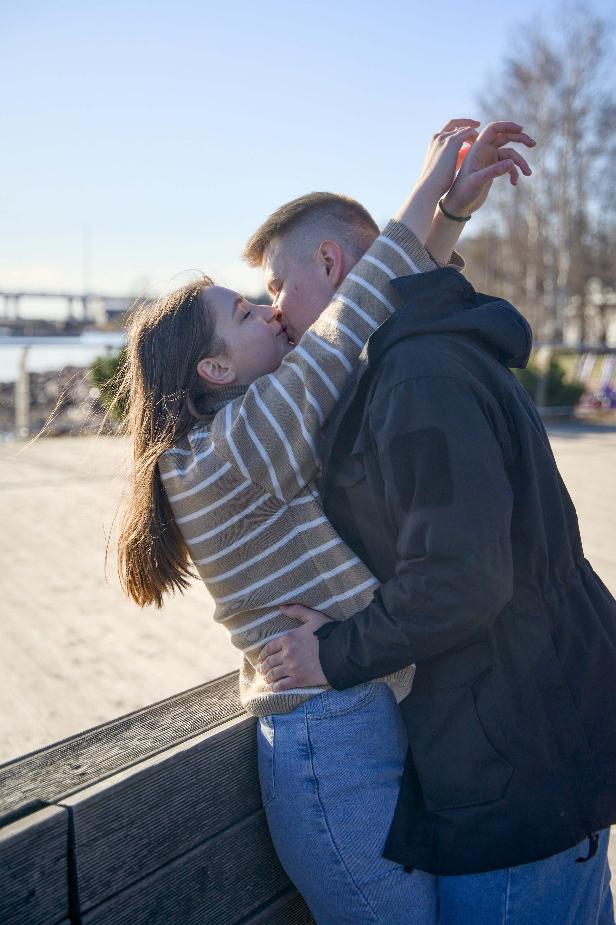 Съемки на улице. Фотограф Богдан Оськин