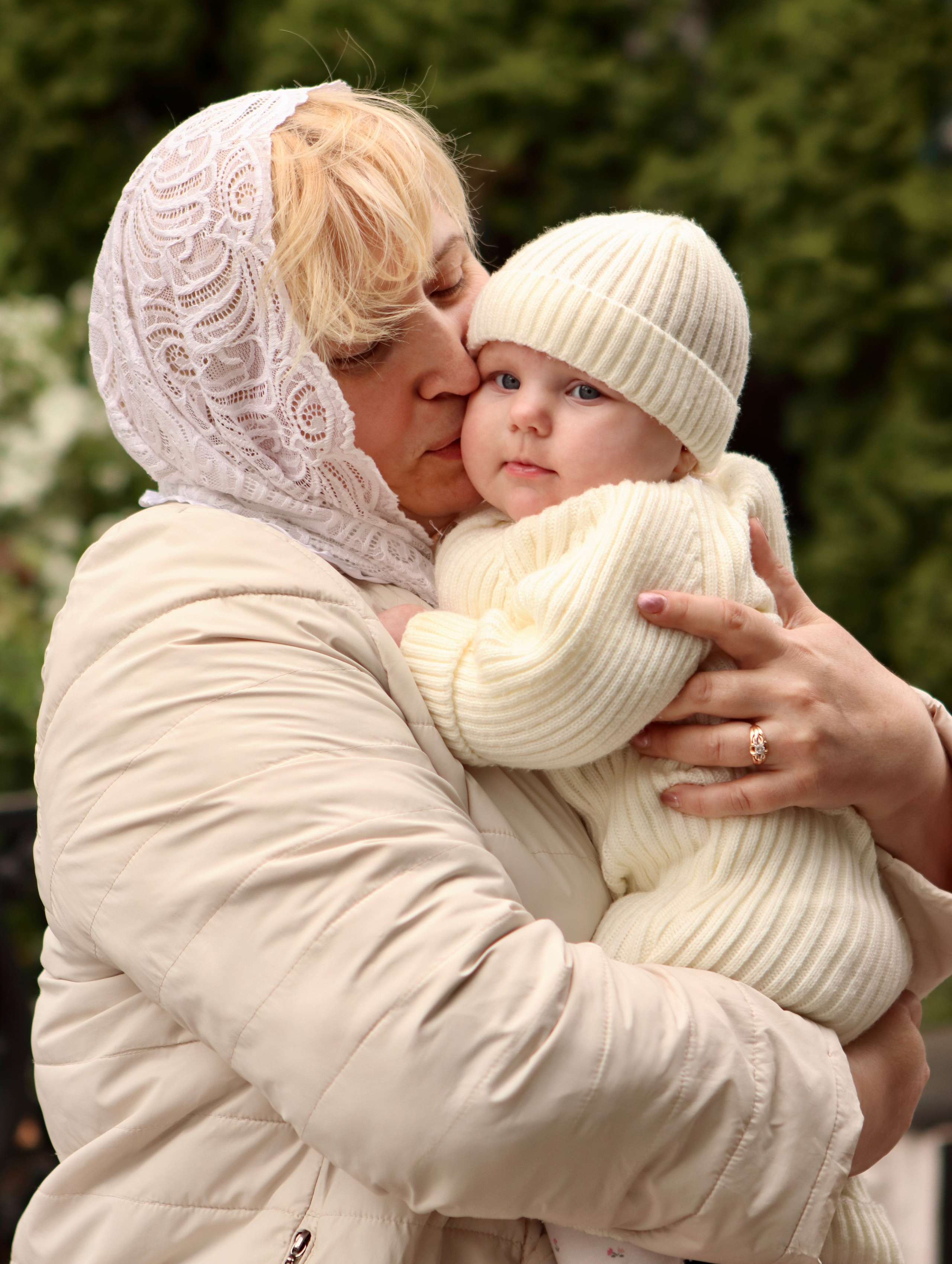 Анастасия и Вадим — крещение Виктории. Фотограф в Курске Смирнов Евгений