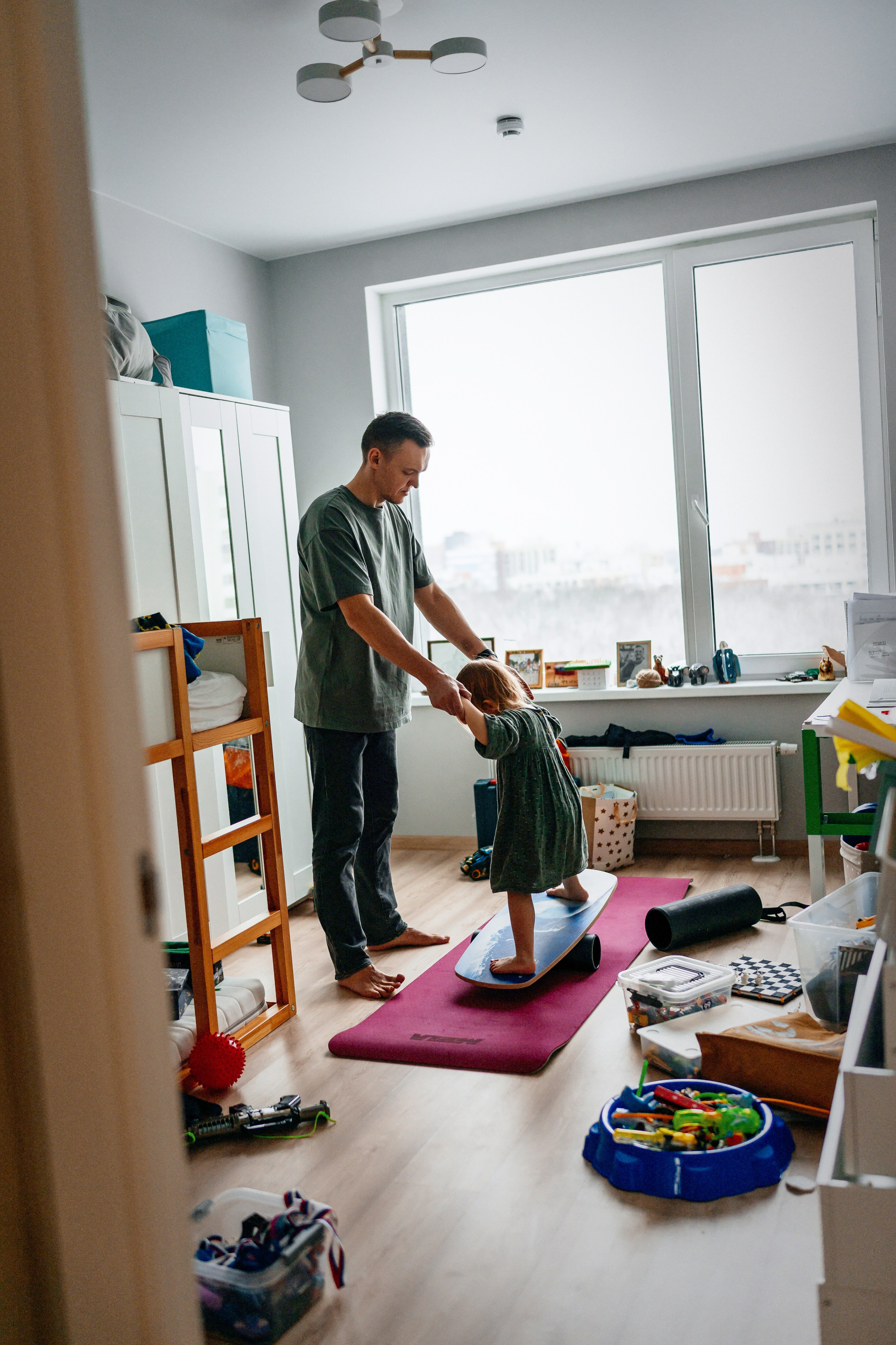 Семейная фотосессия в домашних условиях. Семейный фотограф в Москве Ирина Жур