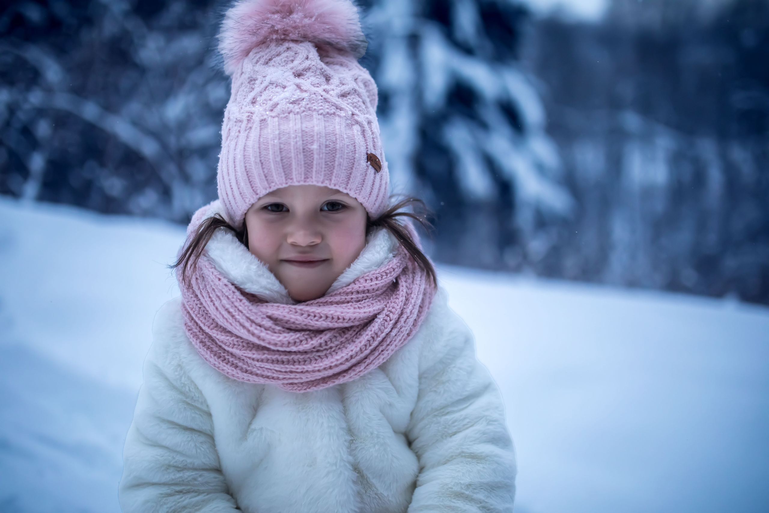 Зимняя прогулка Инны. Арт- фотограф Москва