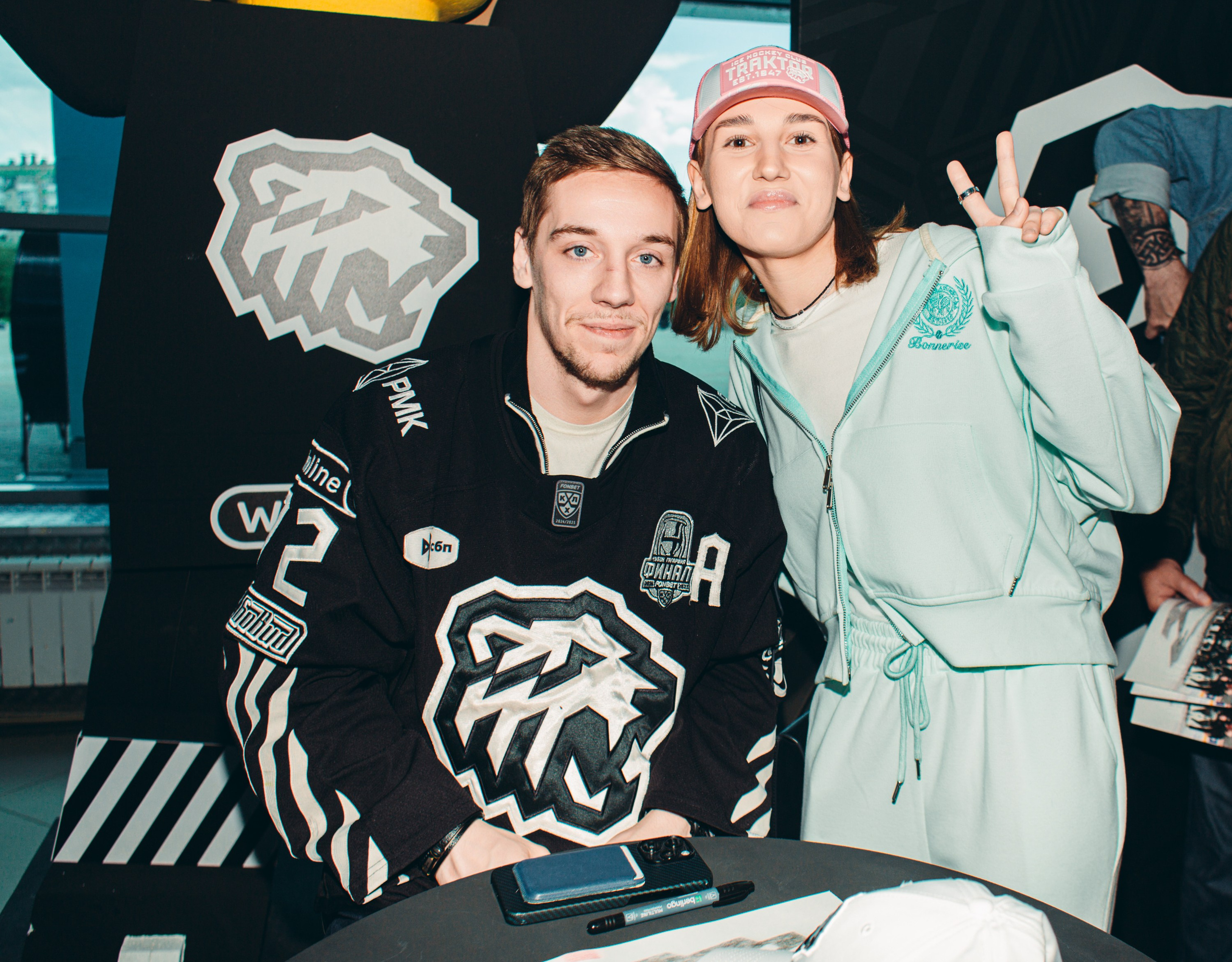 Закрытие сезона ХК Трактор. Татьяна Журавлева