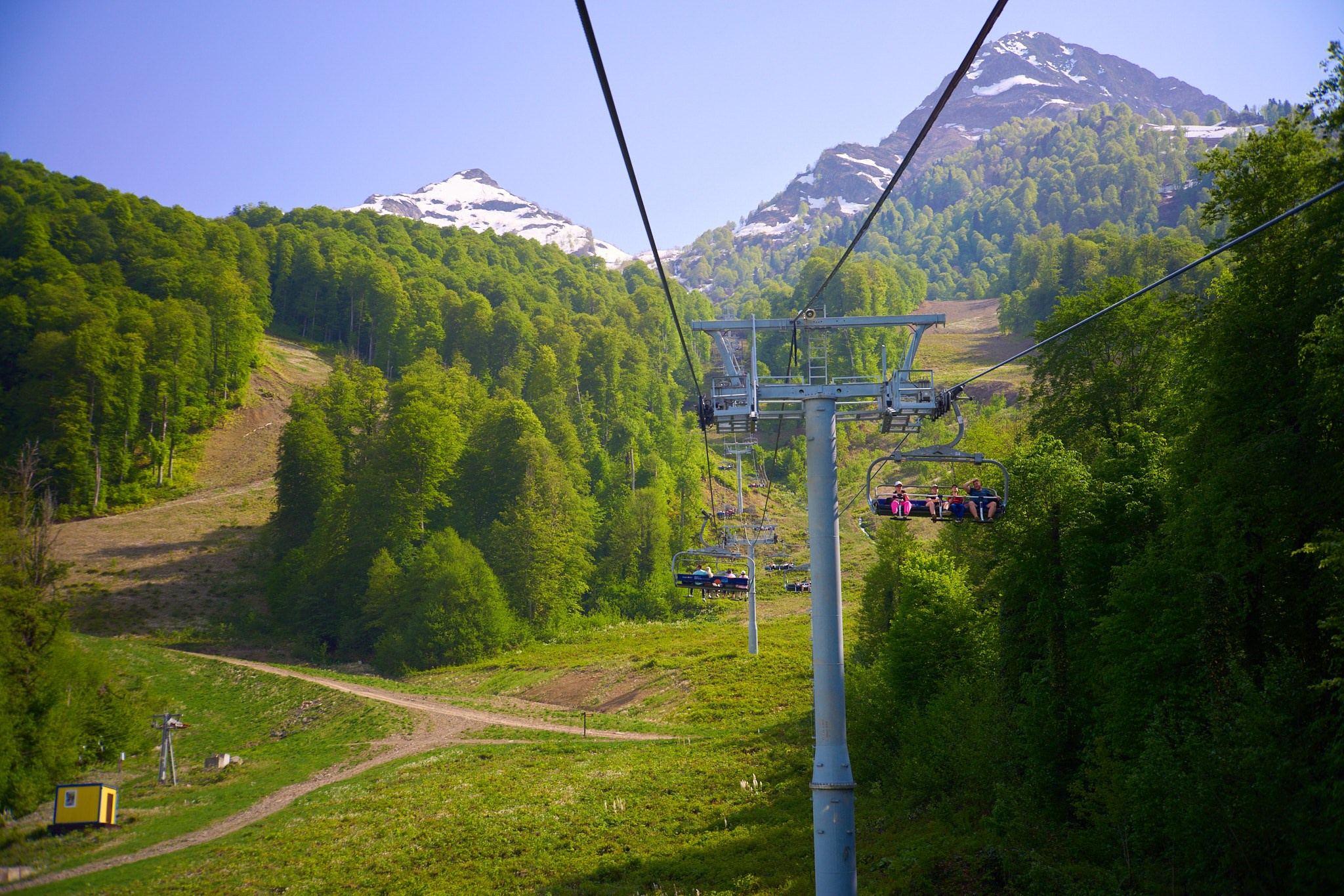 Красная Поляна, апрель 2024. Фотограф, Римма Невинская