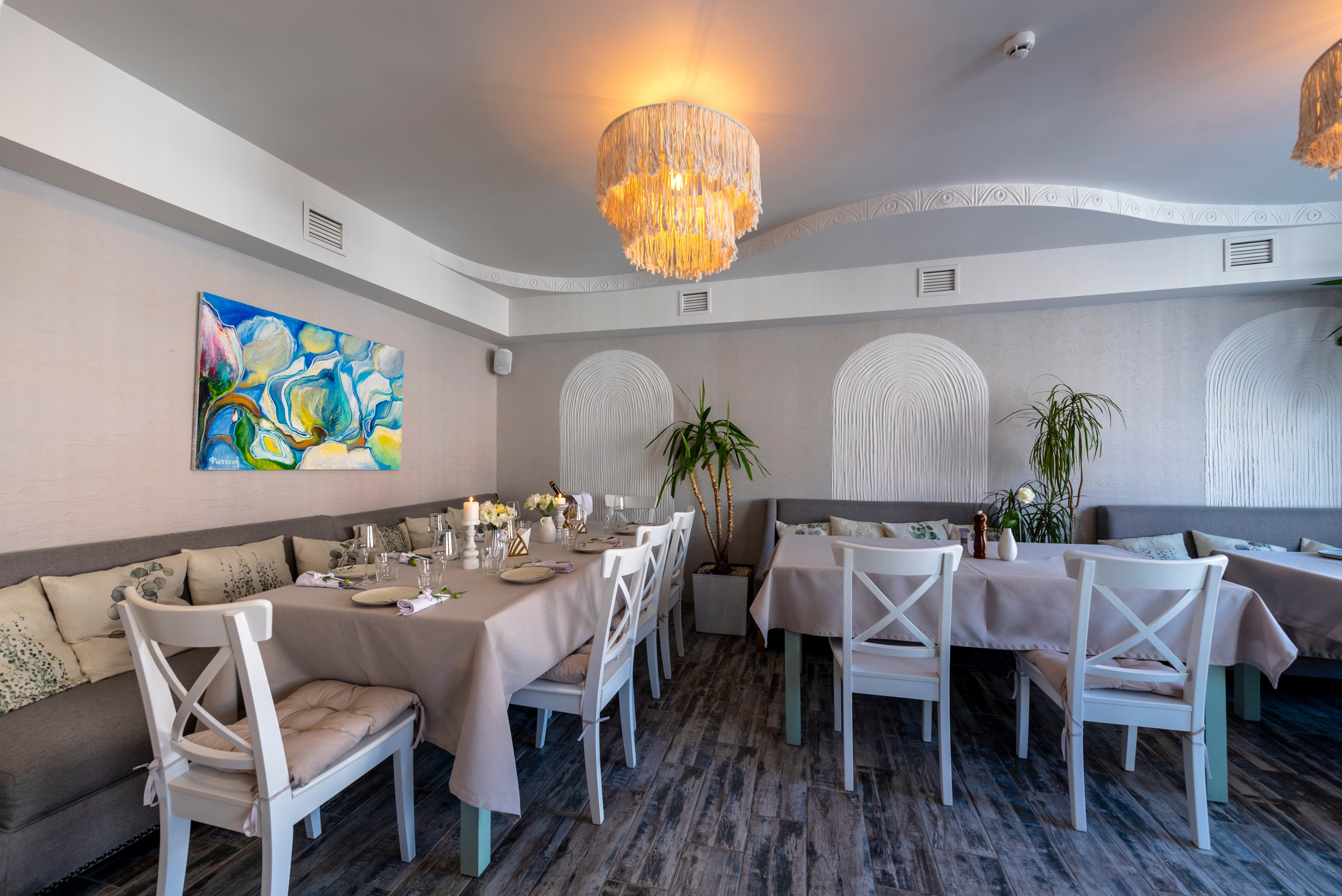 Греческая Таверна Йоргос. Интерьерный и репортажный фотограф в Краснодаре Дмитрий Вальков