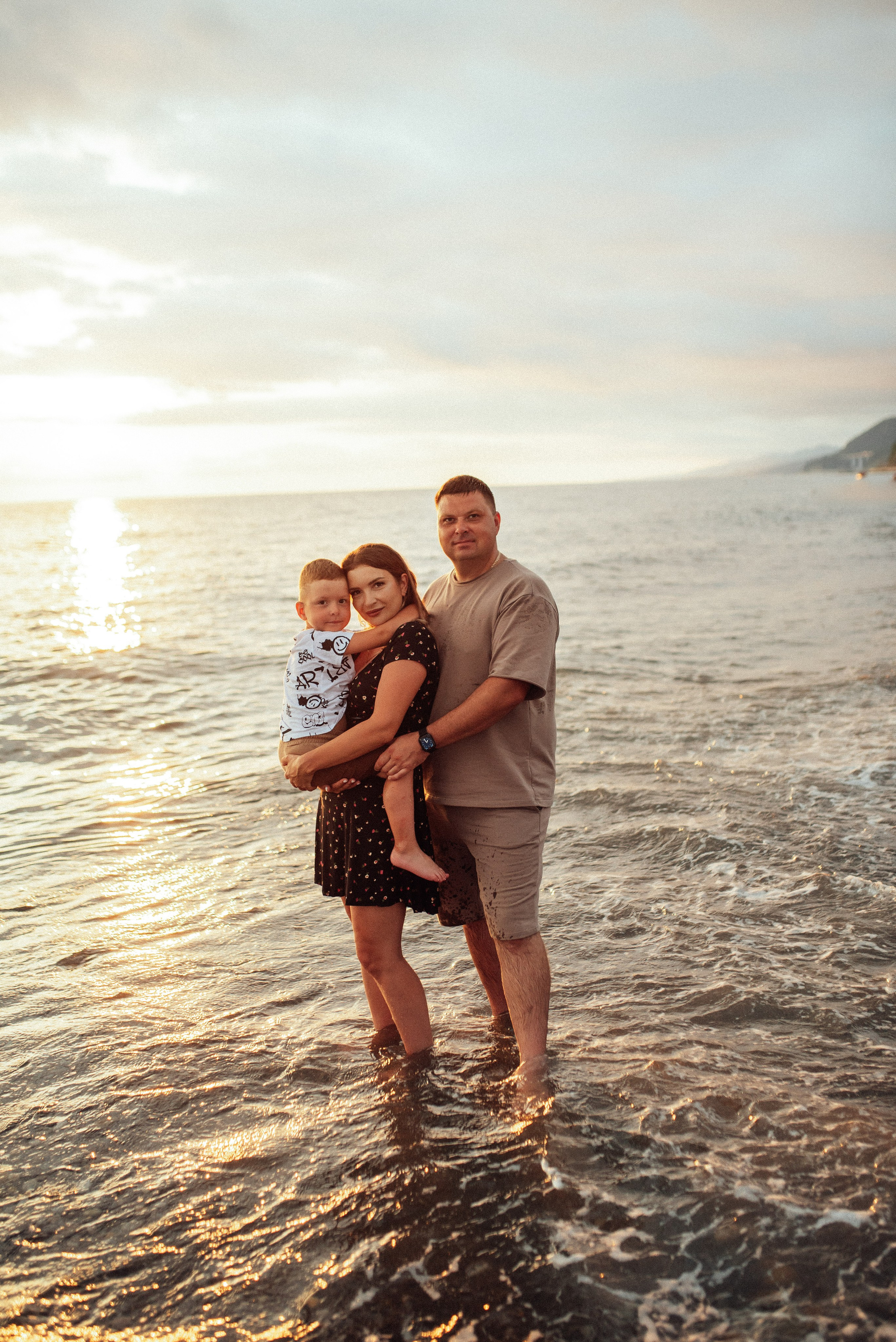Семейная Фотосессия на соре в Сочи Лазаревской, Лос, Дагомысе, Адлере. Фотограф в Сочи — Маргарита Поганова