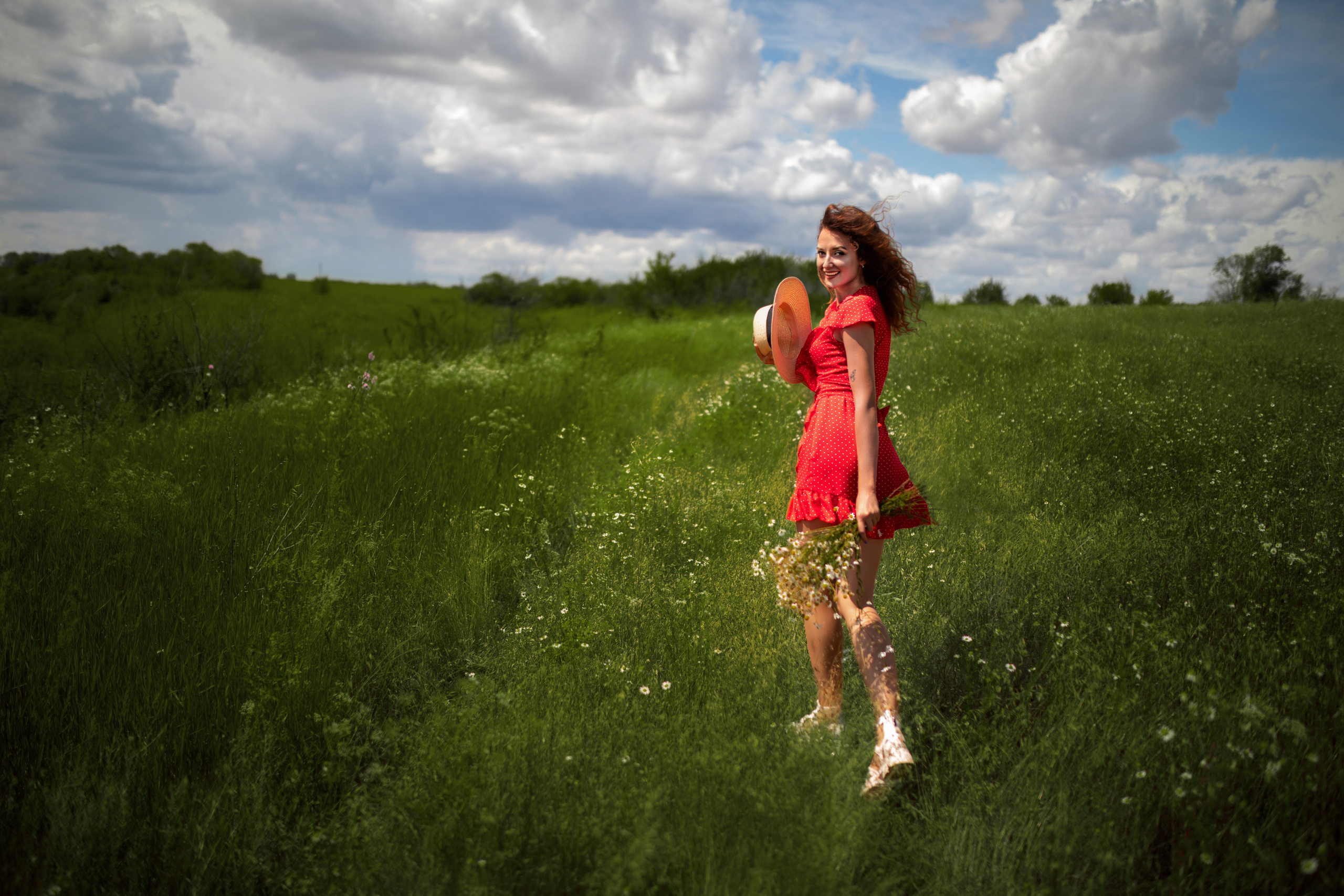 Съемка с Анастасией на природе в формате для «себя»