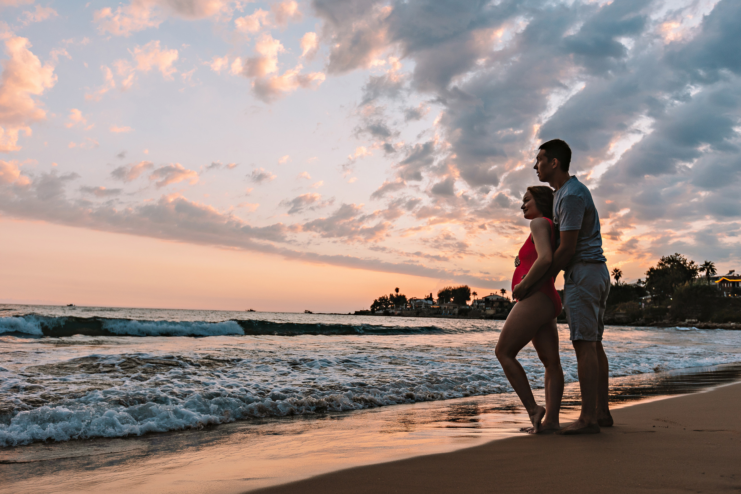 Беременность (сиде+море). Семейный фотограф Тюмень, фотограф на роды Салмина Мария